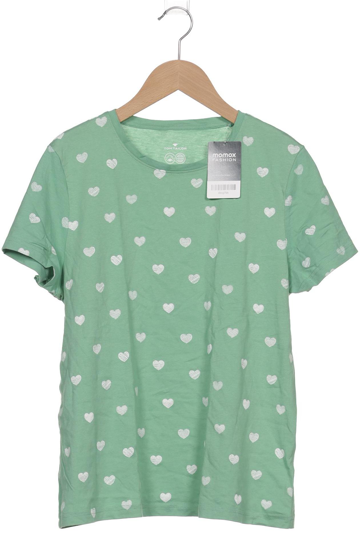 

Tom Tailor Damen T-Shirt, hellgrün, Gr. 38