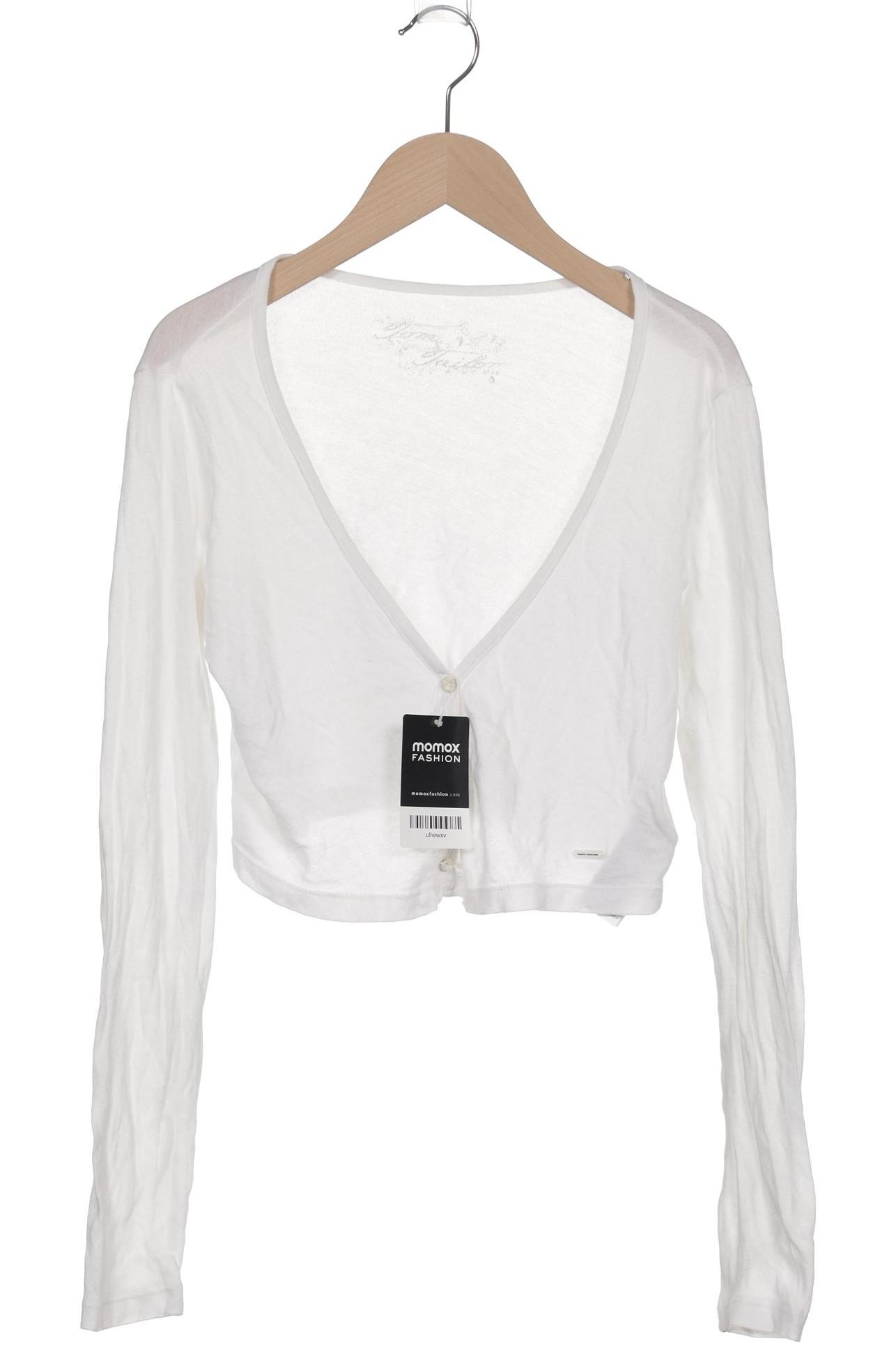 

Tom Tailor Damen Strickjacke, weiß, Gr. 36