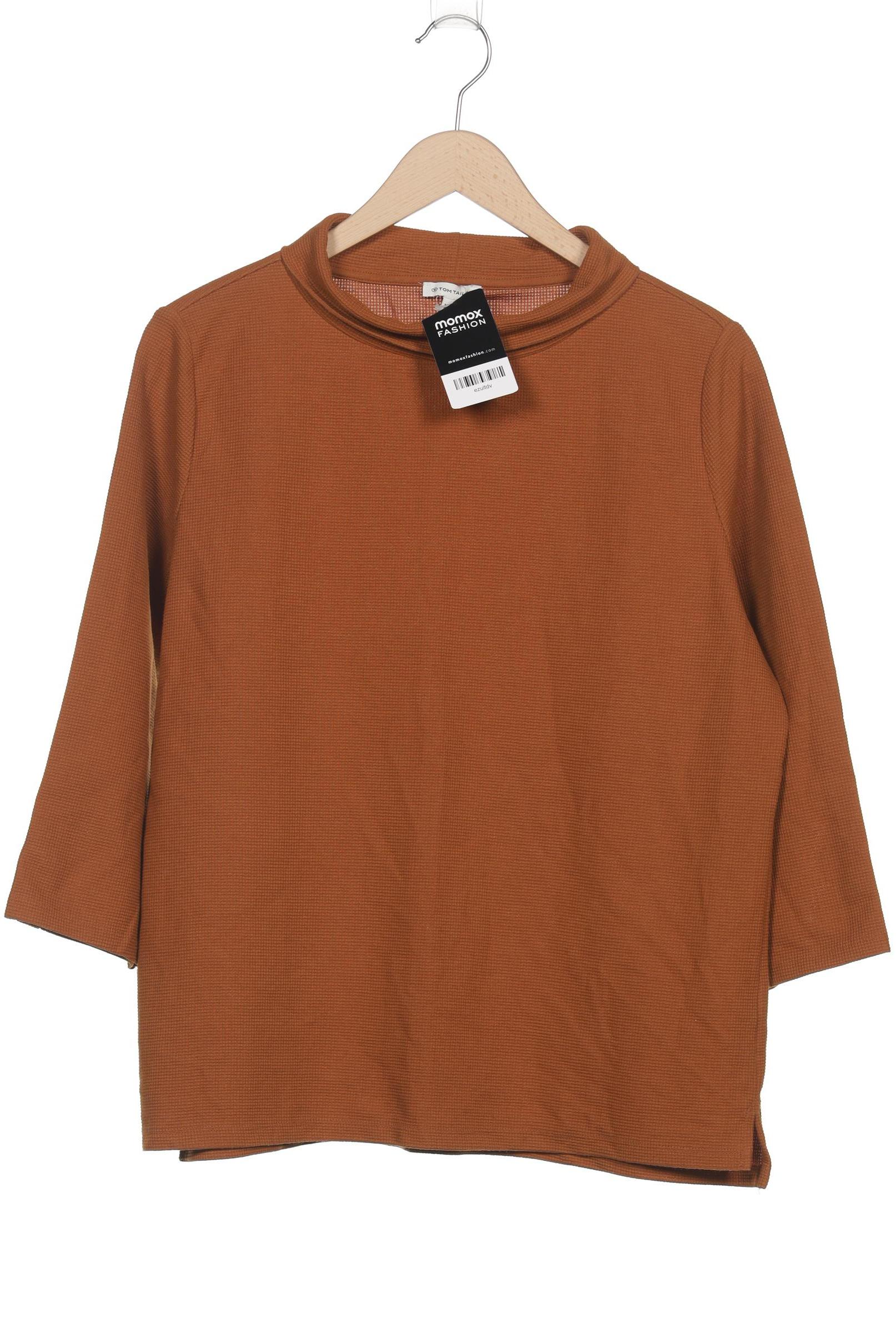 

Tom Tailor Damen Langarmshirt, braun, Gr. 44