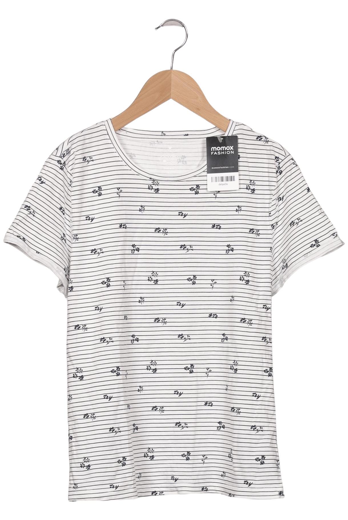 

Tom Tailor Damen T-Shirt, weiß, Gr. 38