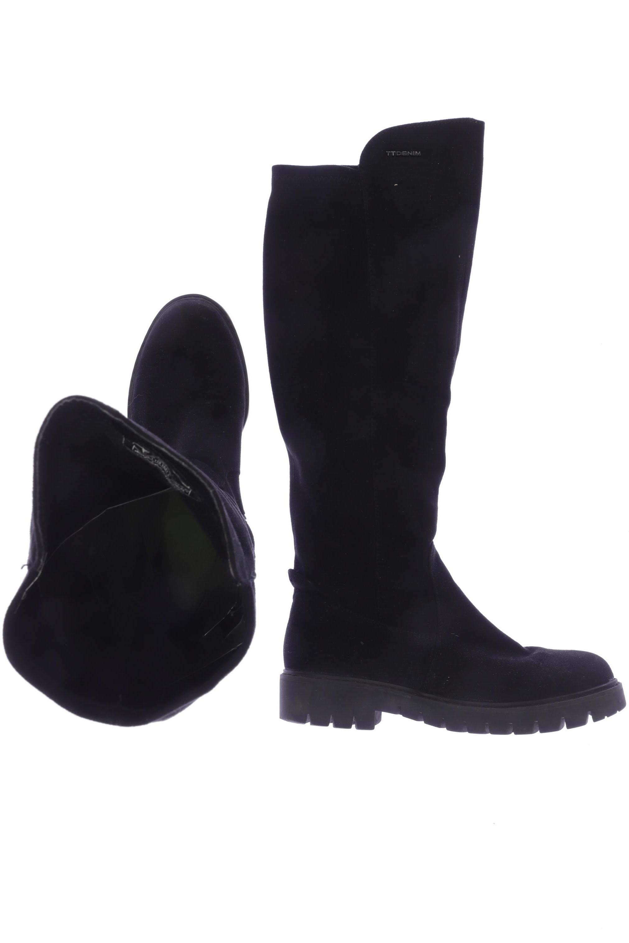 

Tom Tailor Damen Stiefel, schwarz