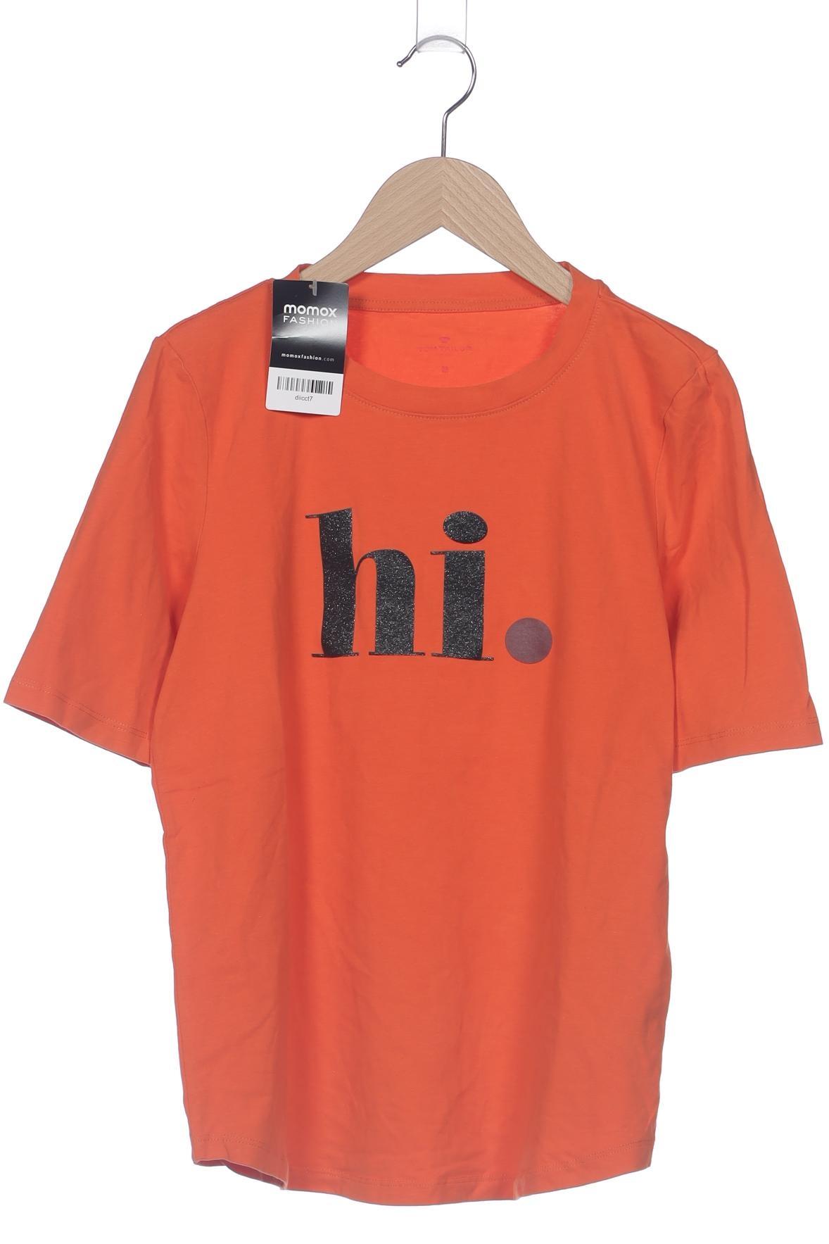 

Tom Tailor Damen T-Shirt, orange, Gr. 38