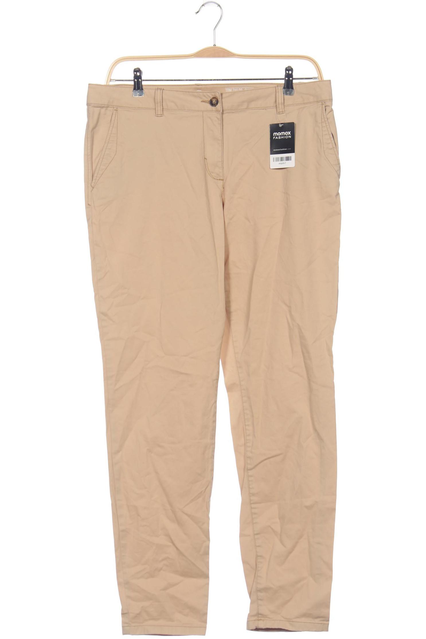 

Tom Tailor Damen Stoffhose, beige, Gr. 42