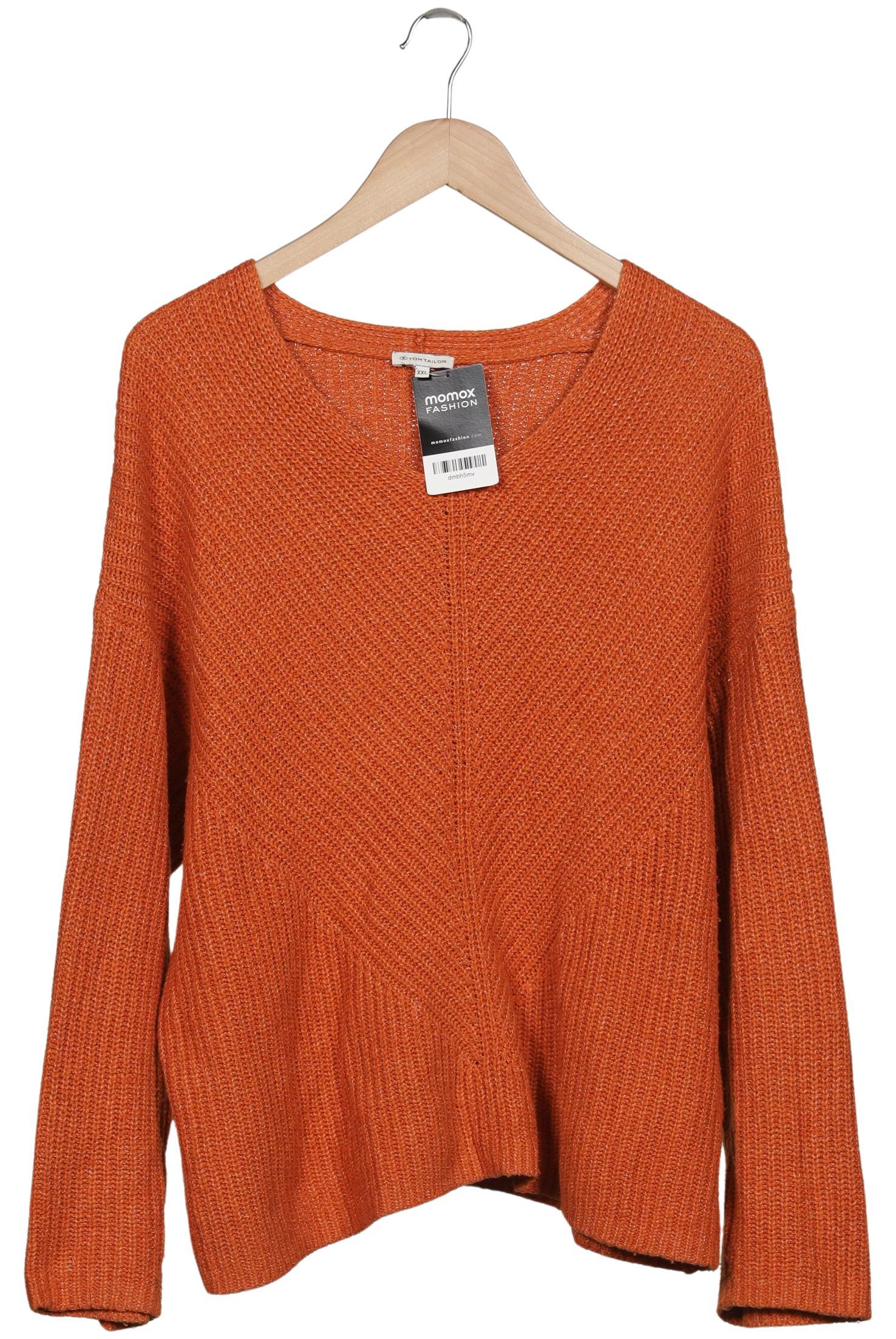 

Tom Tailor Damen Pullover, orange, Gr. 46