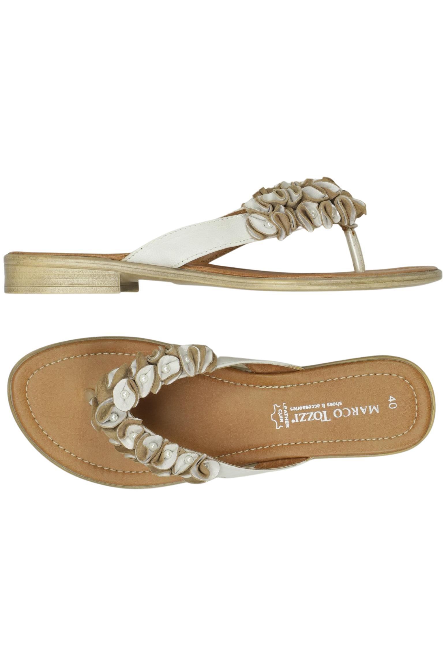 

Tom Tailor Damen Sandale, weiß, Gr. 40