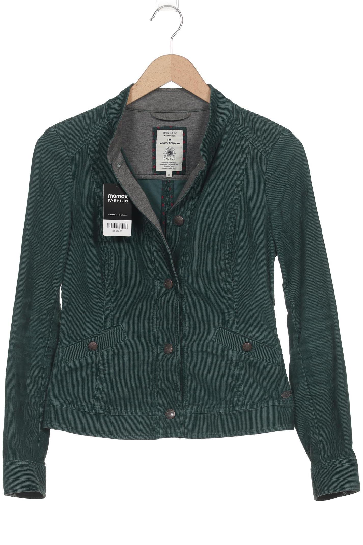 

Tom Tailor Damen Jacke, grün, Gr. 36