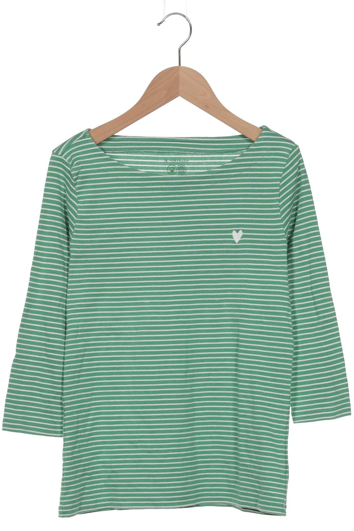 

Tom Tailor Damen Langarmshirt, grün, Gr. 38