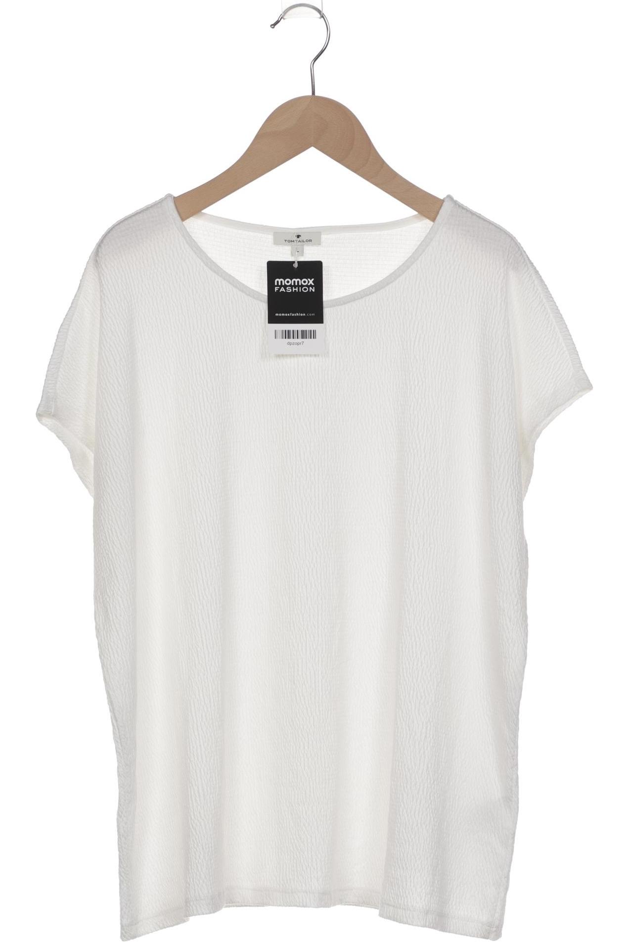 

Tom Tailor Damen T-Shirt, weiß, Gr. 42