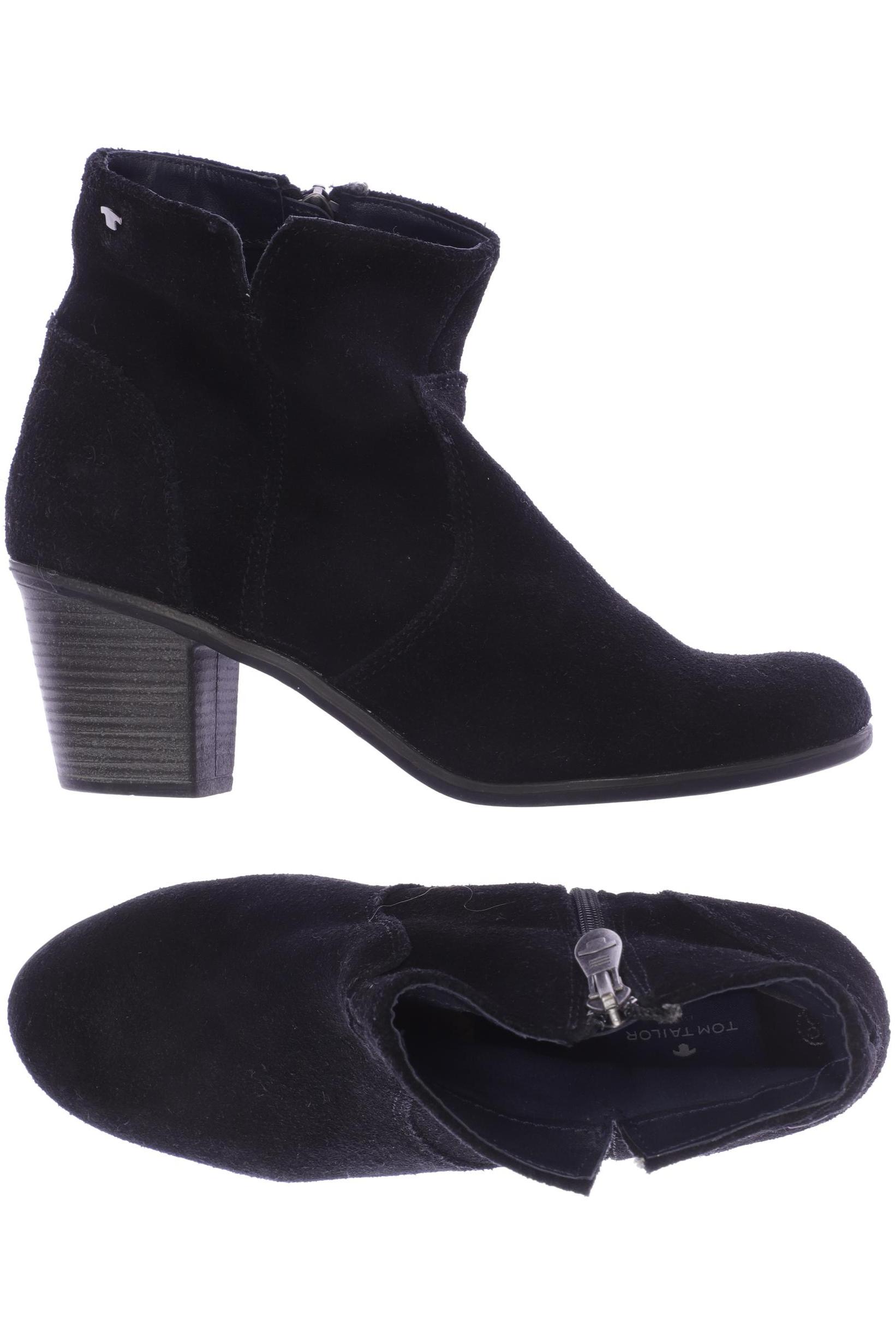 

Tom Tailor Damen Stiefelette, schwarz