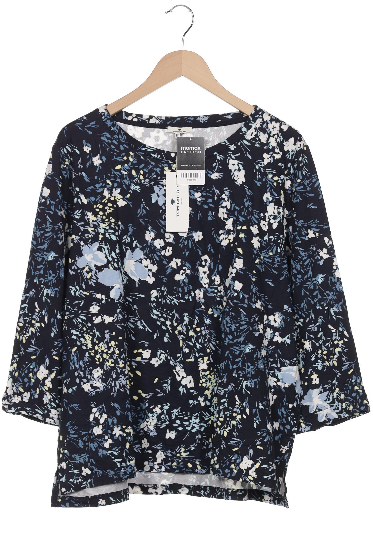 

Tom Tailor Damen Langarmshirt, marineblau, Gr. 48