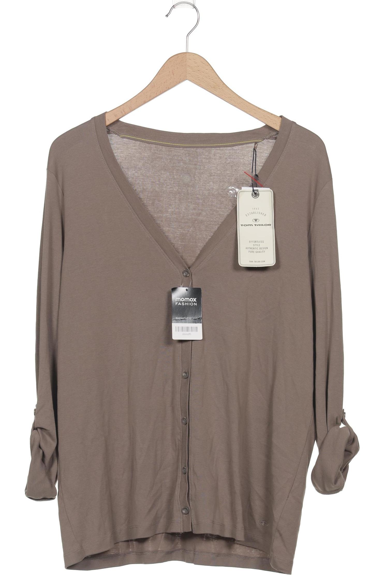 

Tom Tailor Damen Strickjacke, grau, Gr. 48