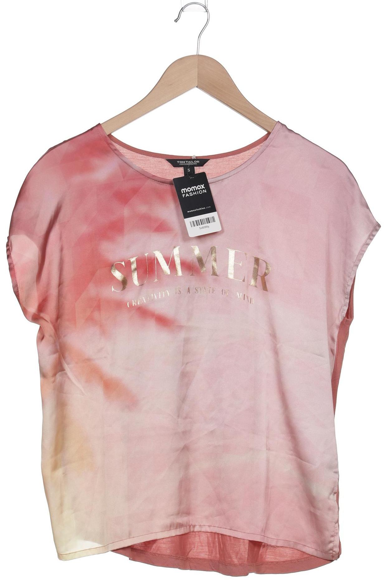 

Tom Tailor Damen T-Shirt, pink, Gr. 36