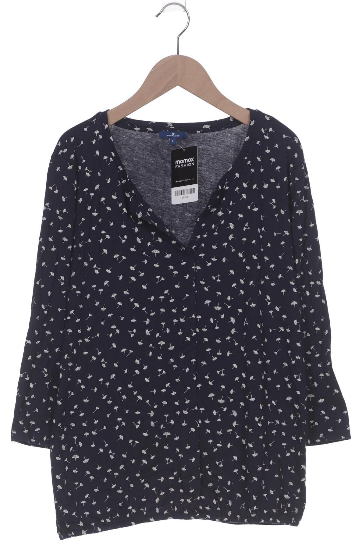 

Tom Tailor Damen Langarmshirt, marineblau, Gr. 42