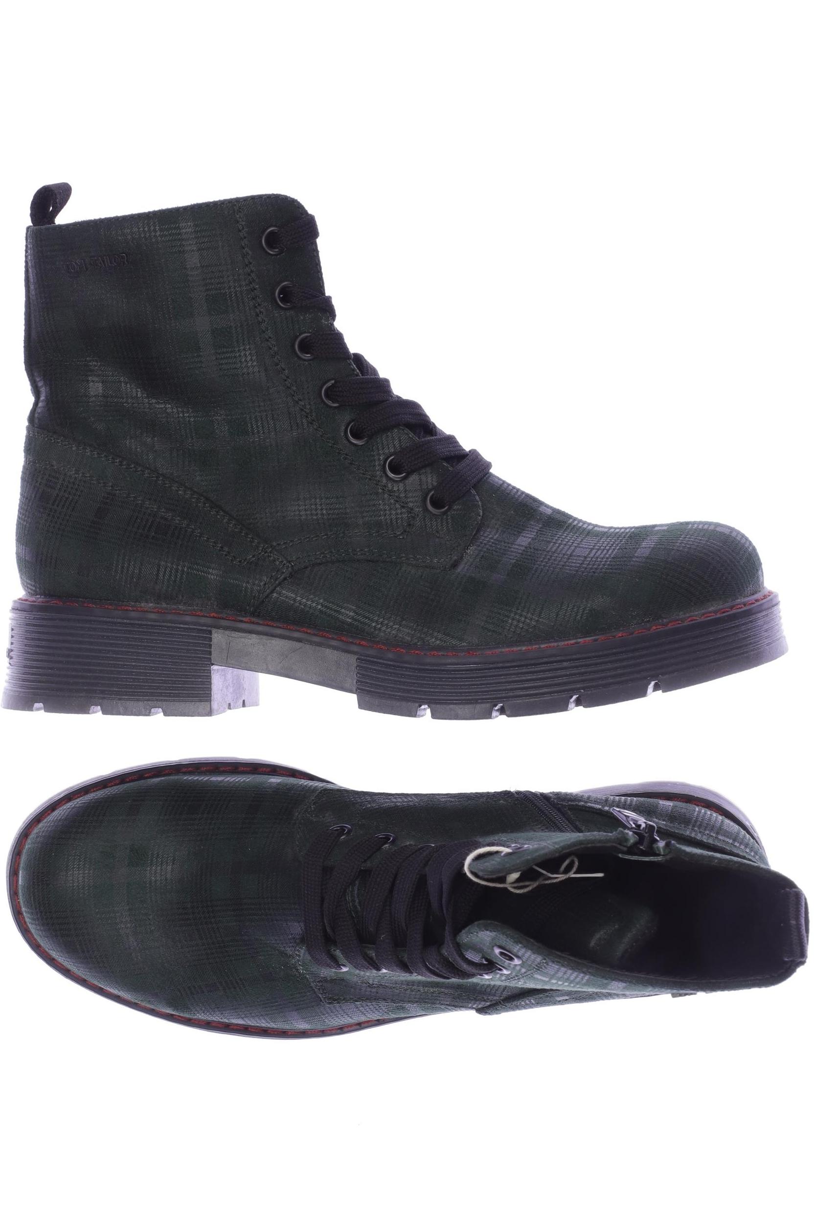 

Tom Tailor Damen Stiefelette, grün, Gr. 39