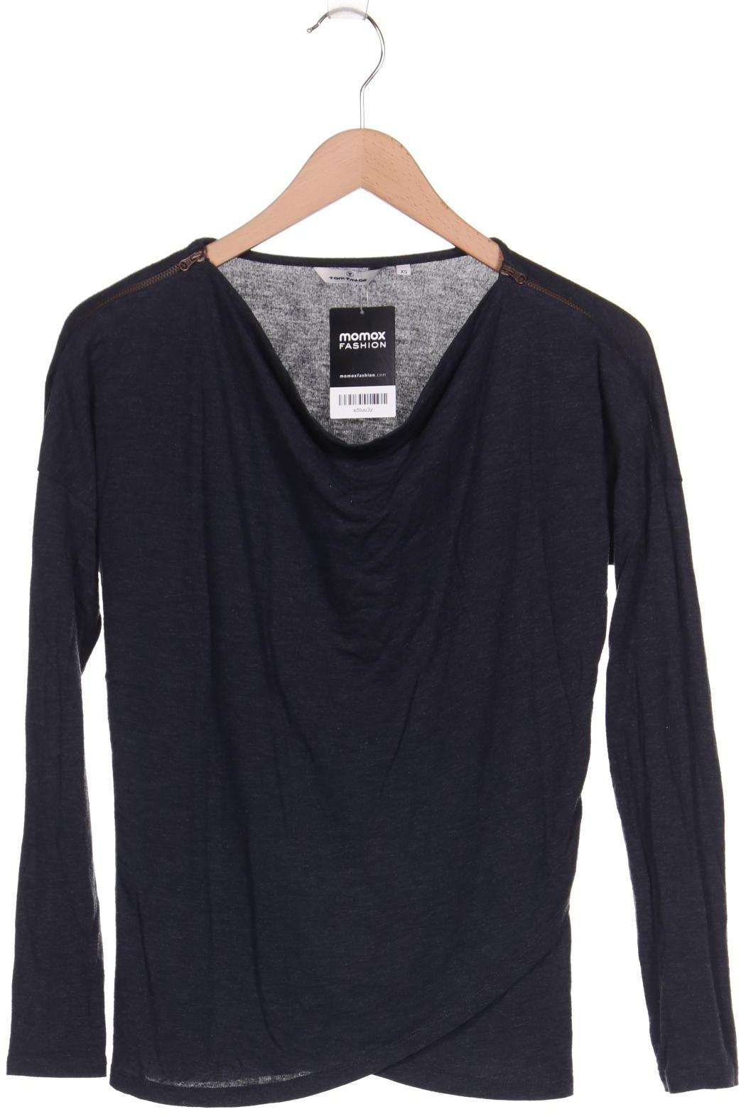 

Tom Tailor Damen Langarmshirt, grau