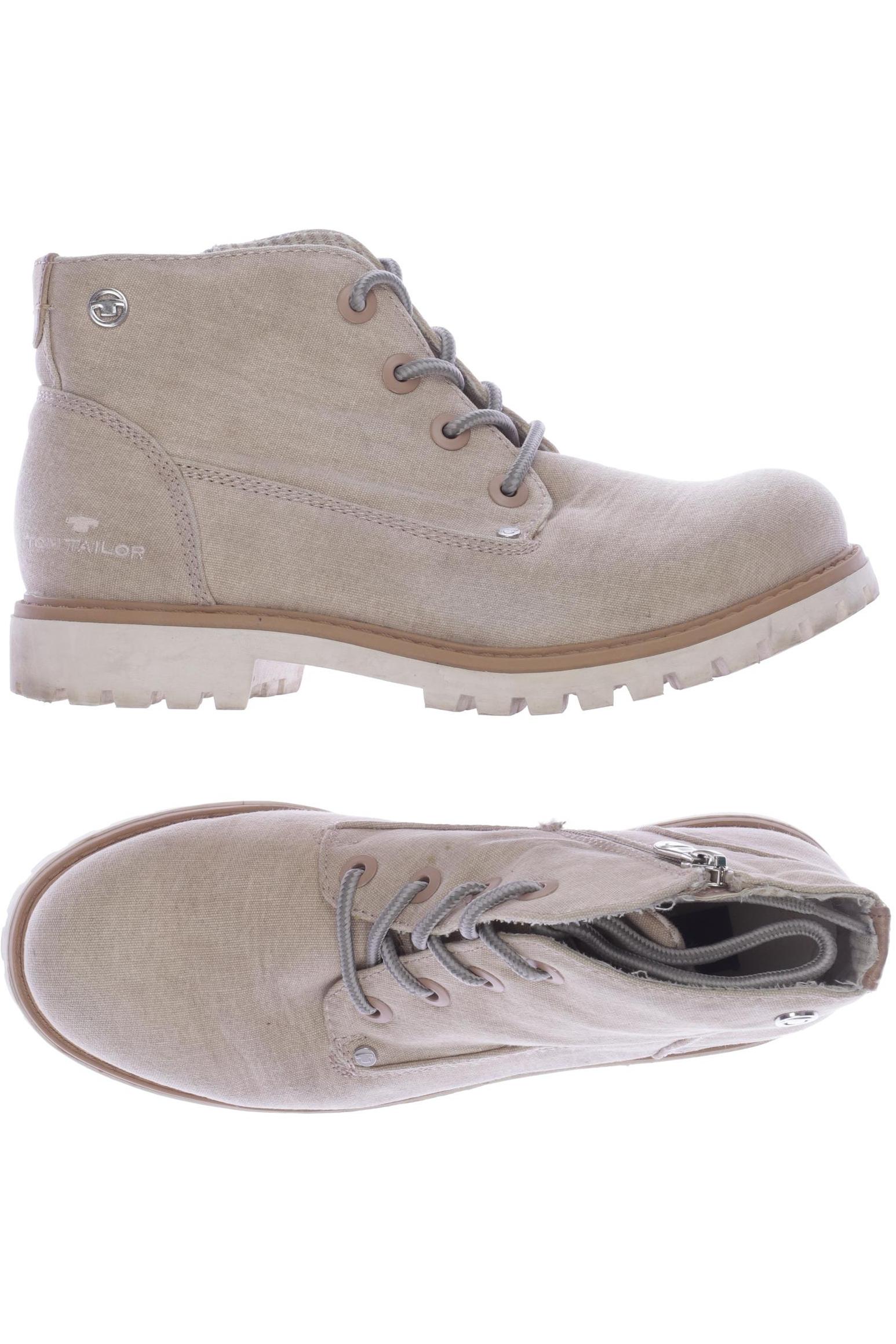 

Tom Tailor Damen Stiefelette, beige, Gr. 37