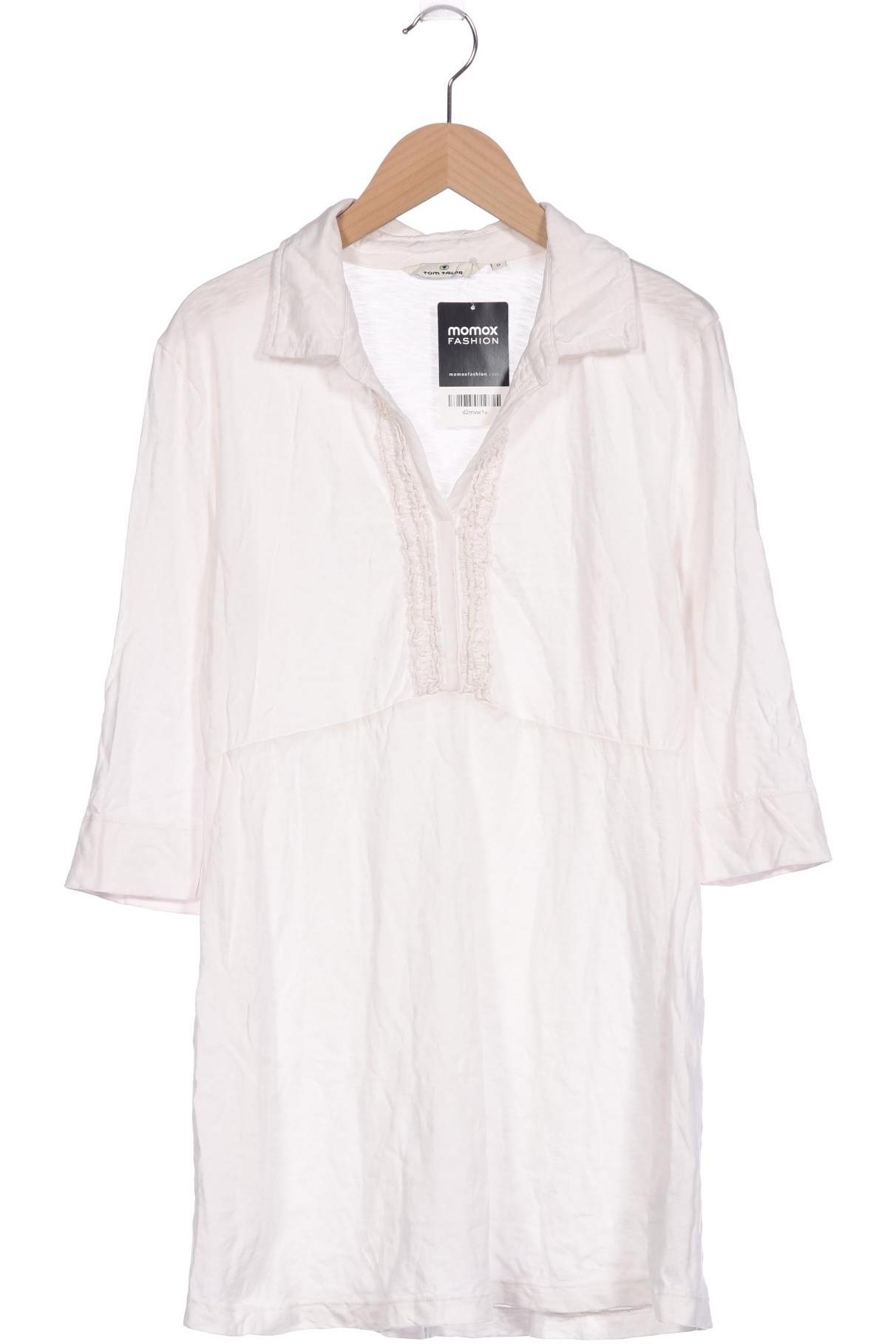 

Tom Tailor Damen Langarmshirt, weiß, Gr. 36