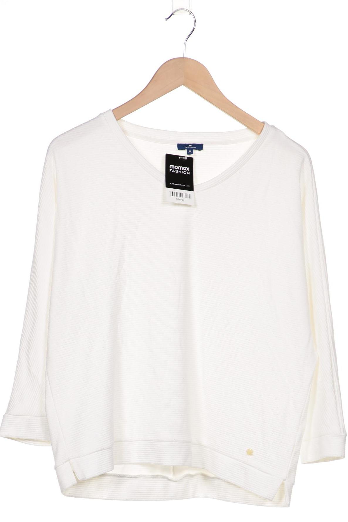 

Tom Tailor Damen Sweatshirt, weiß, Gr. 38