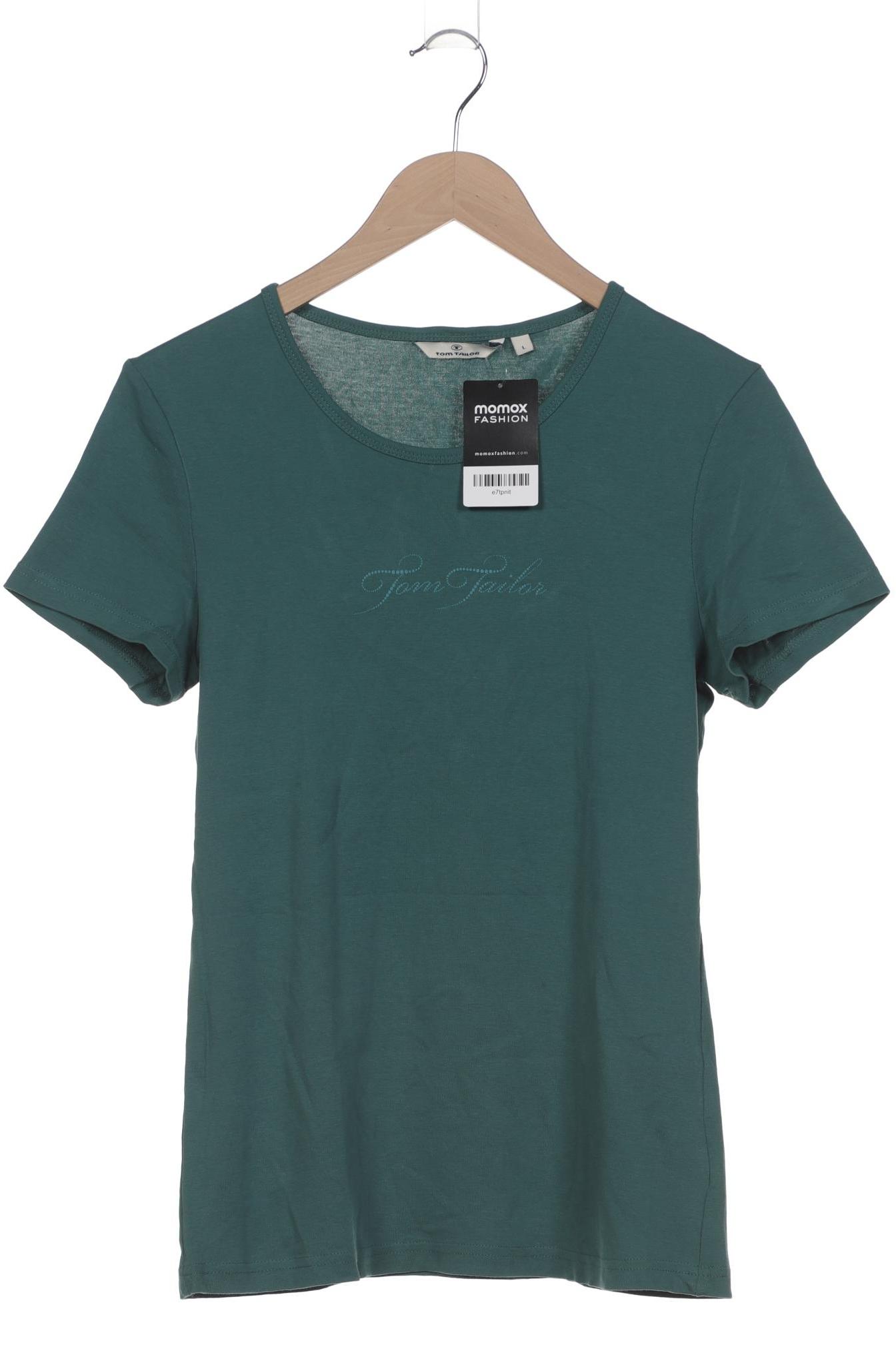 

Tom Tailor Damen T-Shirt, grün, Gr. 42