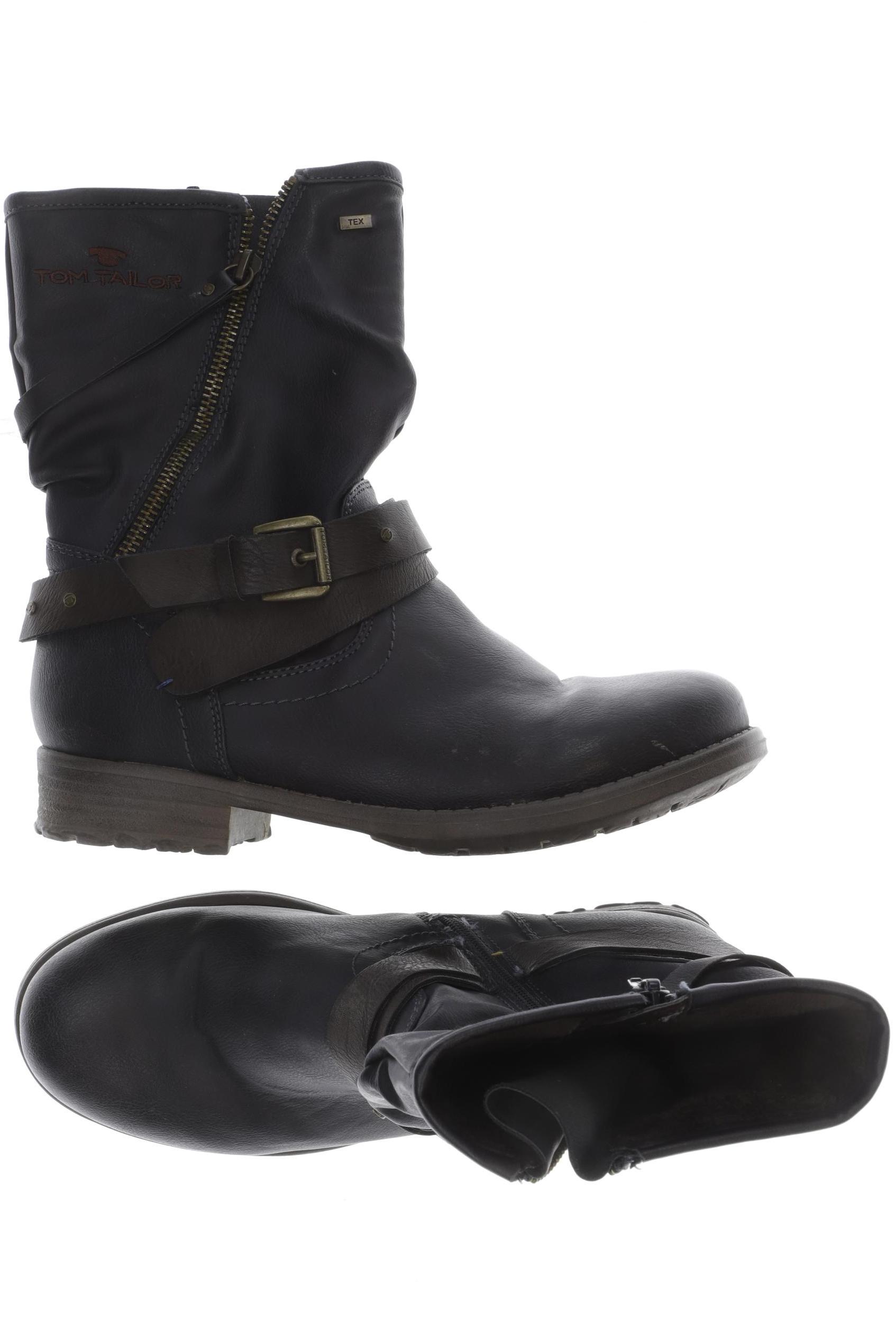 

Tom Tailor Damen Stiefelette, blau, Gr. 37