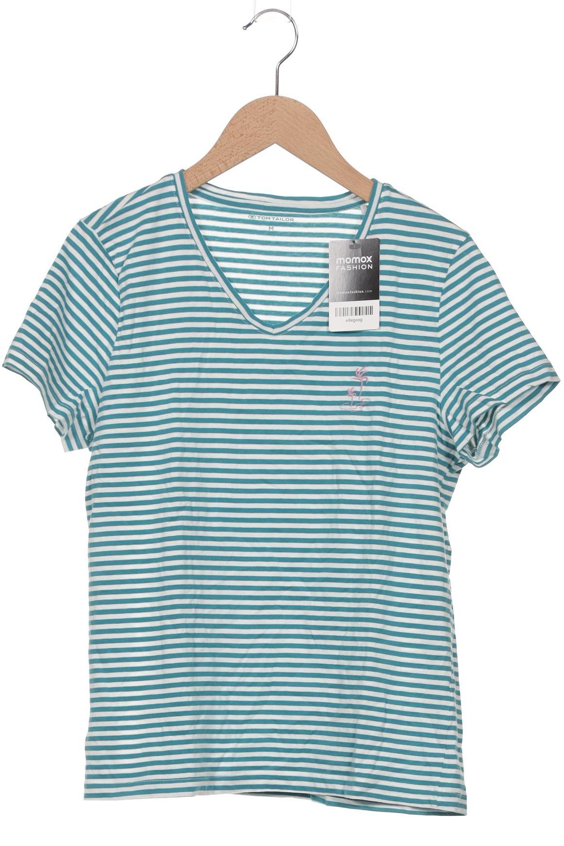 

Tom Tailor Damen T-Shirt, türkis, Gr. 38