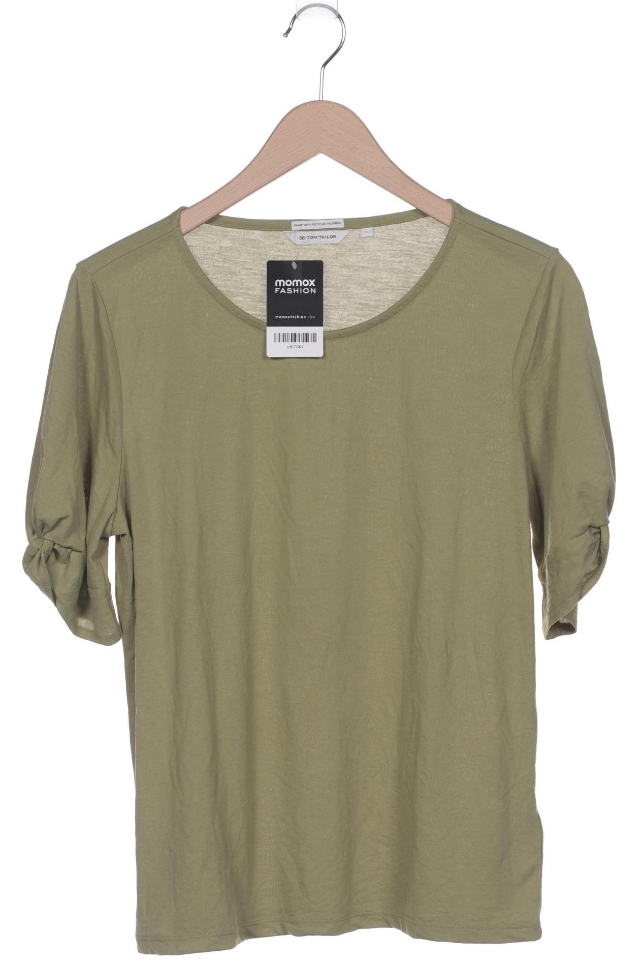 

Tom Tailor Damen T-Shirt, grün, Gr. 42
