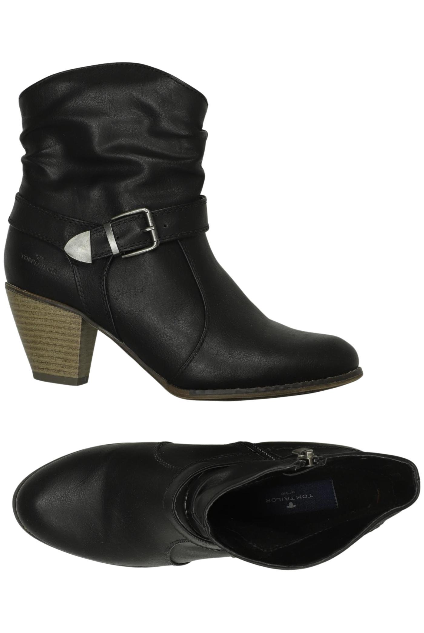 

Tom Tailor Damen Stiefelette, schwarz, Gr. 38