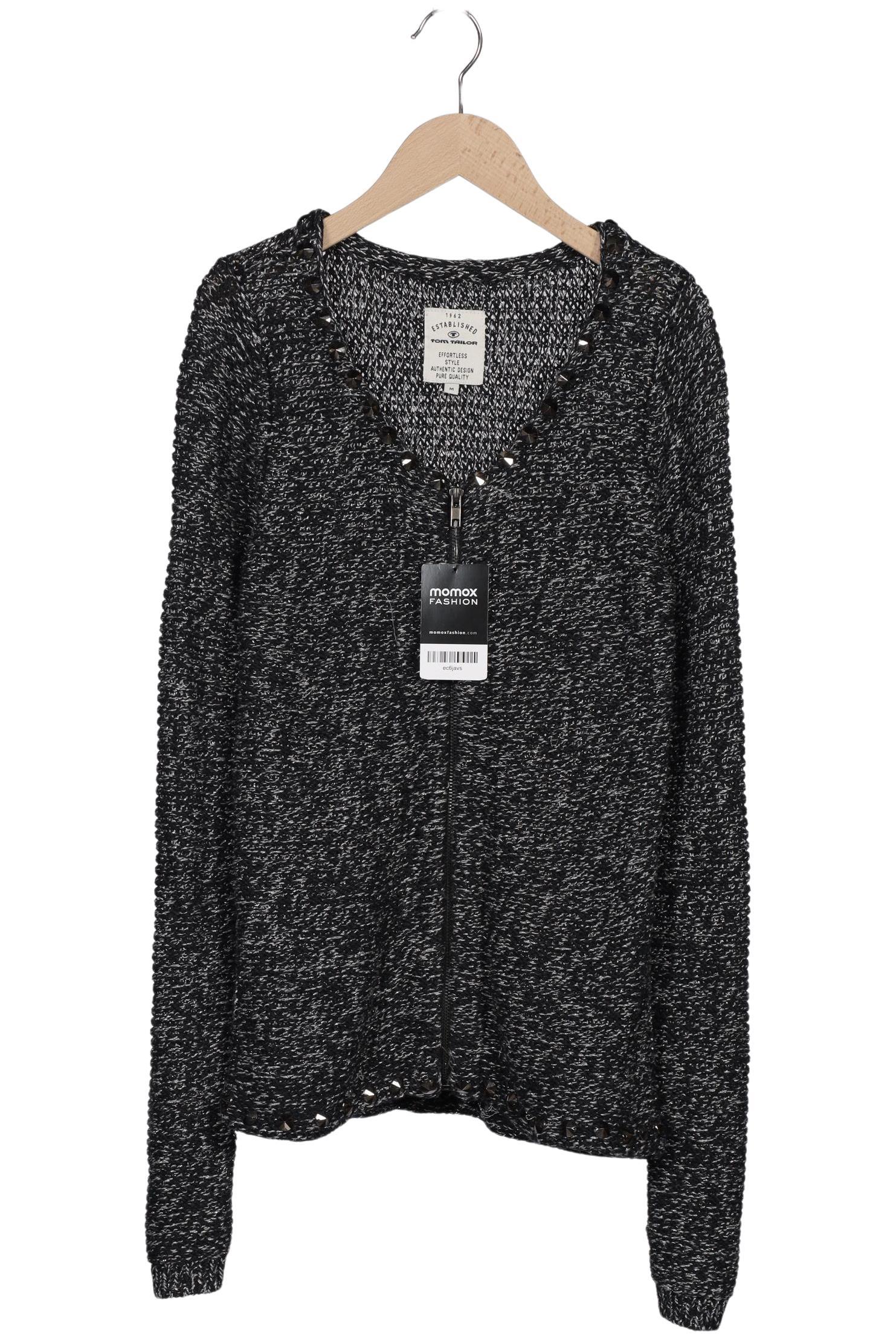 

Tom Tailor Damen Strickjacke, schwarz, Gr. 38