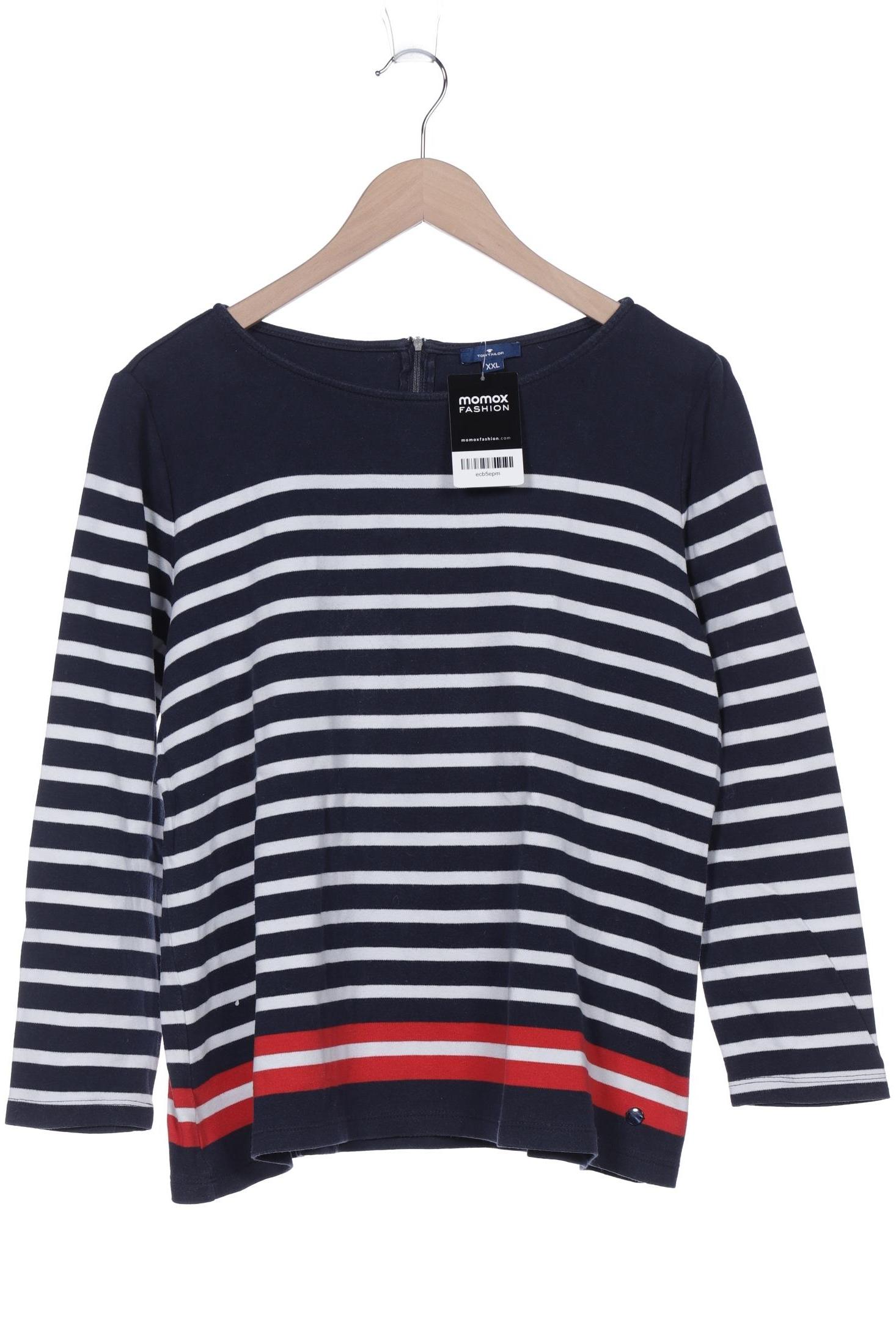 

Tom Tailor Damen Langarmshirt, marineblau, Gr. 46
