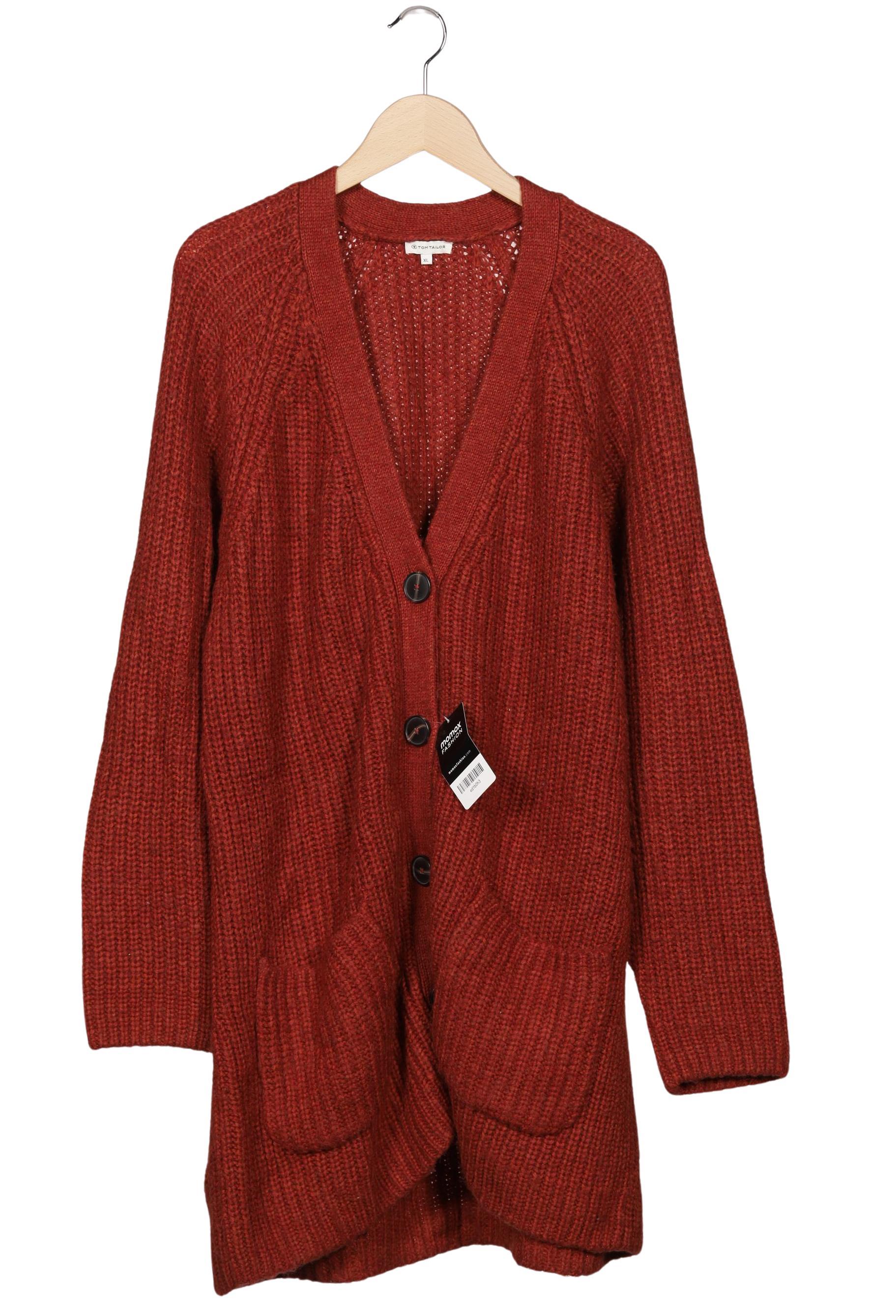 

Tom Tailor Damen Strickjacke, rot, Gr. 44