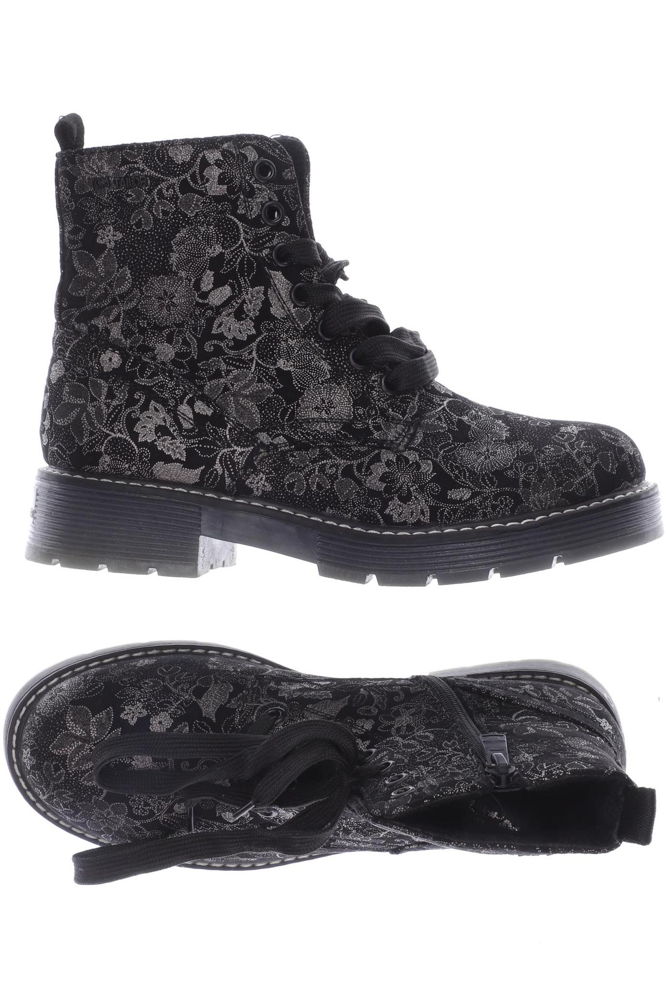 

Tom Tailor Damen Stiefelette, schwarz