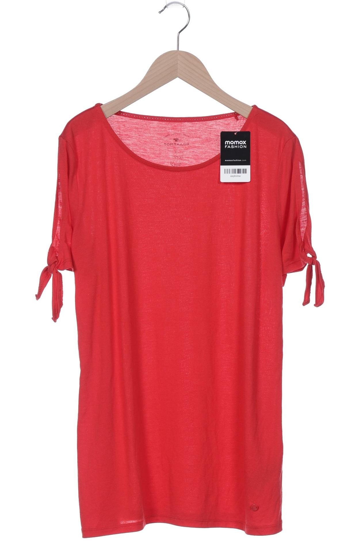 

Tom Tailor Damen T-Shirt, rot, Gr. 44