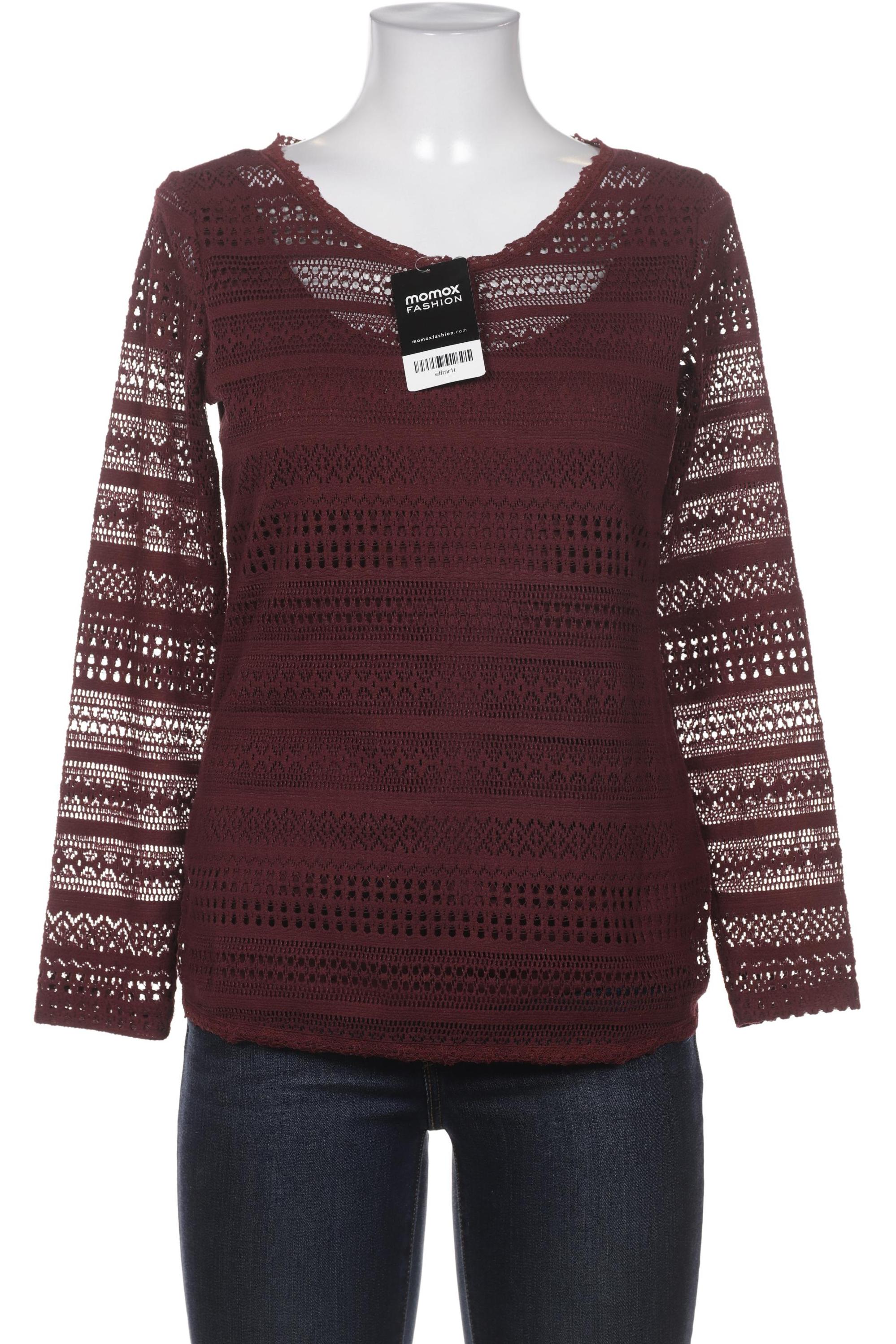 

Tom Tailor Damen Langarmshirt, bordeaux, Gr. 36