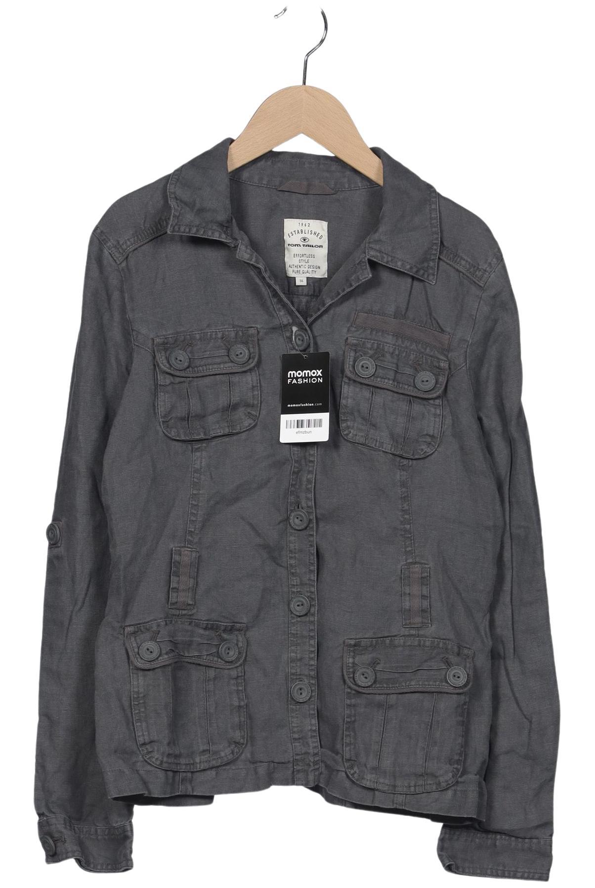 

Tom Tailor Damen Jacke, grau, Gr. 36