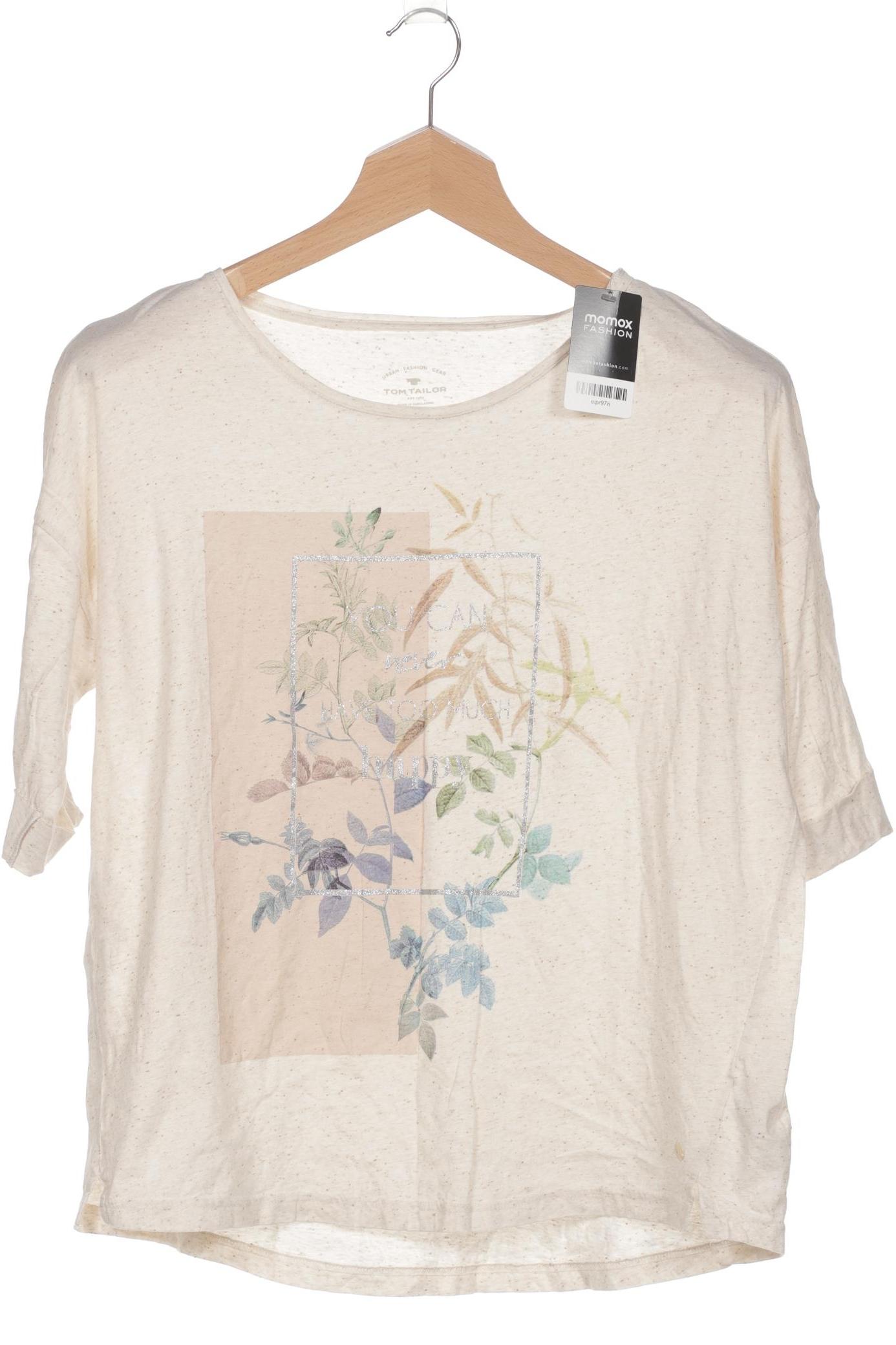 

Tom Tailor Damen Langarmshirt, beige, Gr. 46