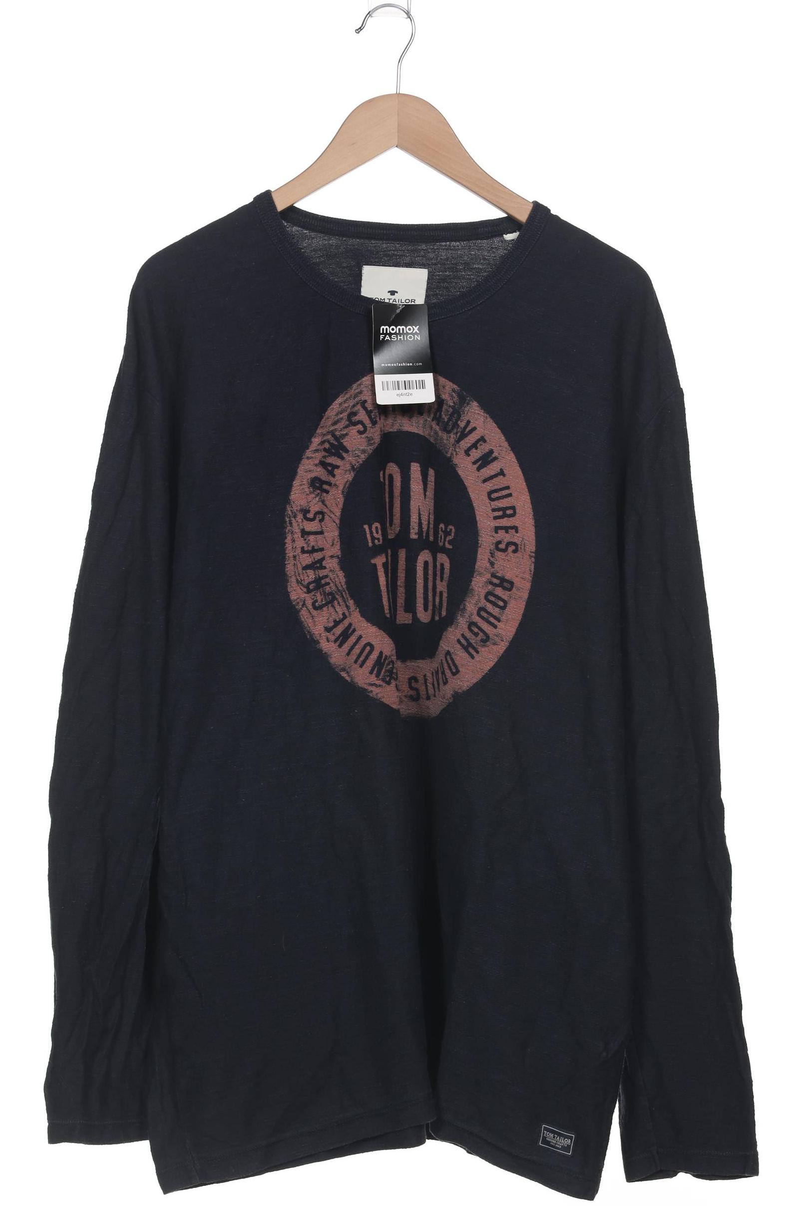 

Tom Tailor Damen Langarmshirt, marineblau, Gr. 48
