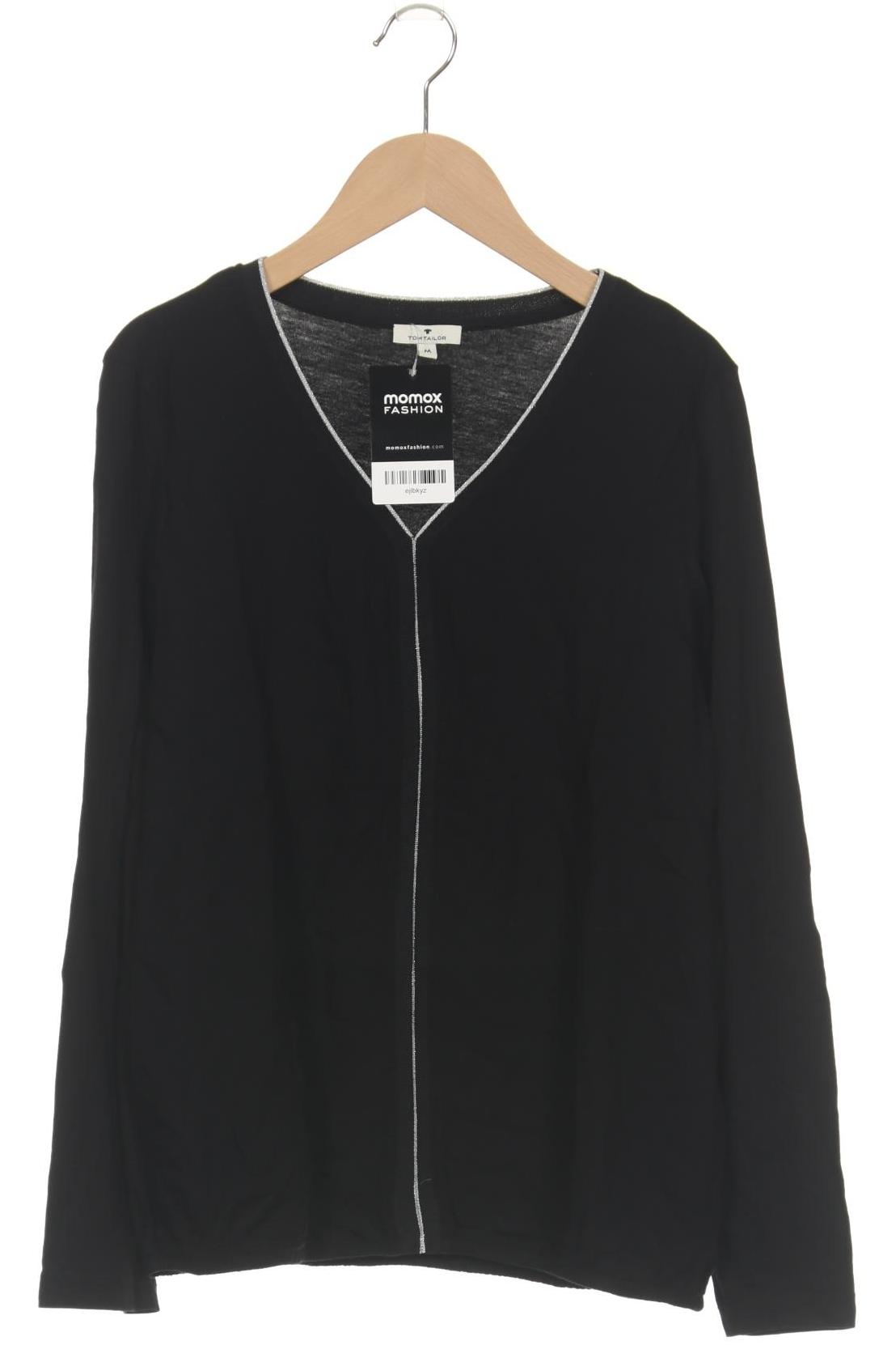 

Tom Tailor Damen Langarmshirt, schwarz, Gr. 38