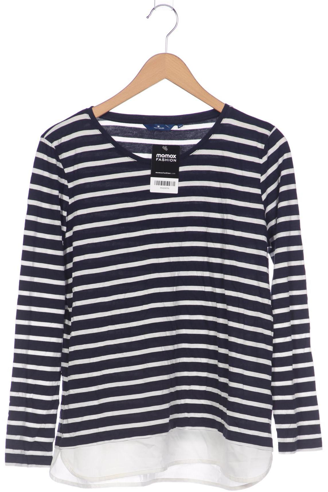 

Tom Tailor Damen Langarmshirt, marineblau, Gr. 44