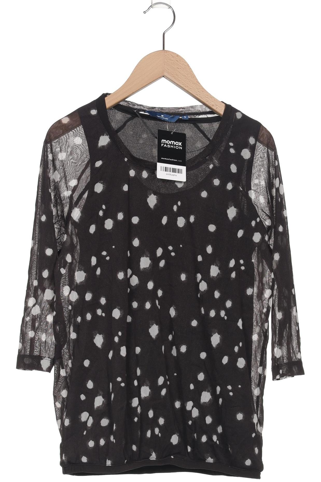 

Tom Tailor Damen Langarmshirt, schwarz, Gr. 36