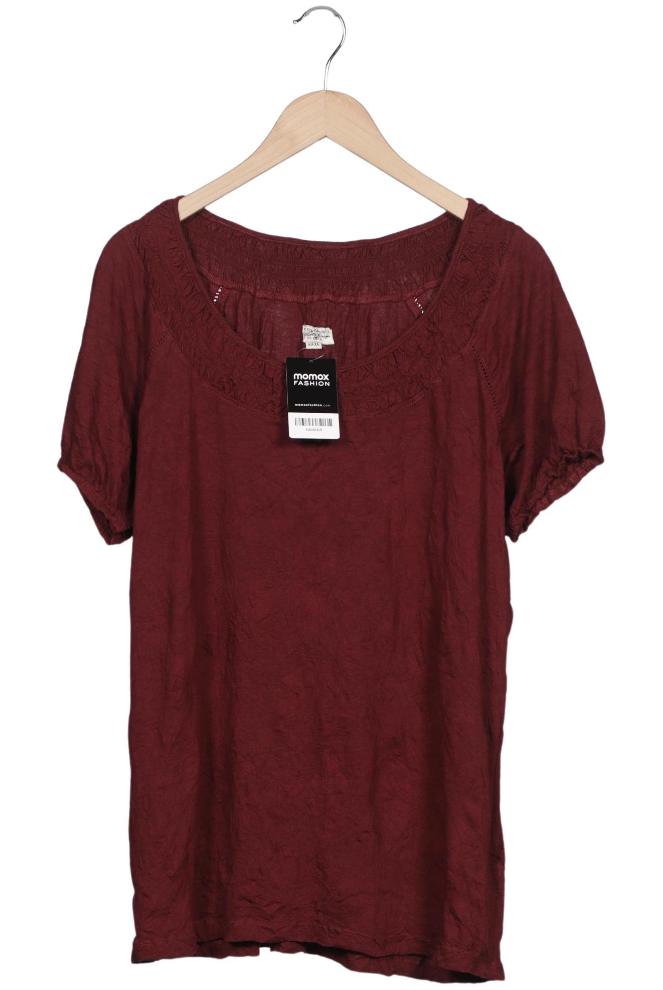 

Tom Tailor Damen T-Shirt, bordeaux, Gr. 48