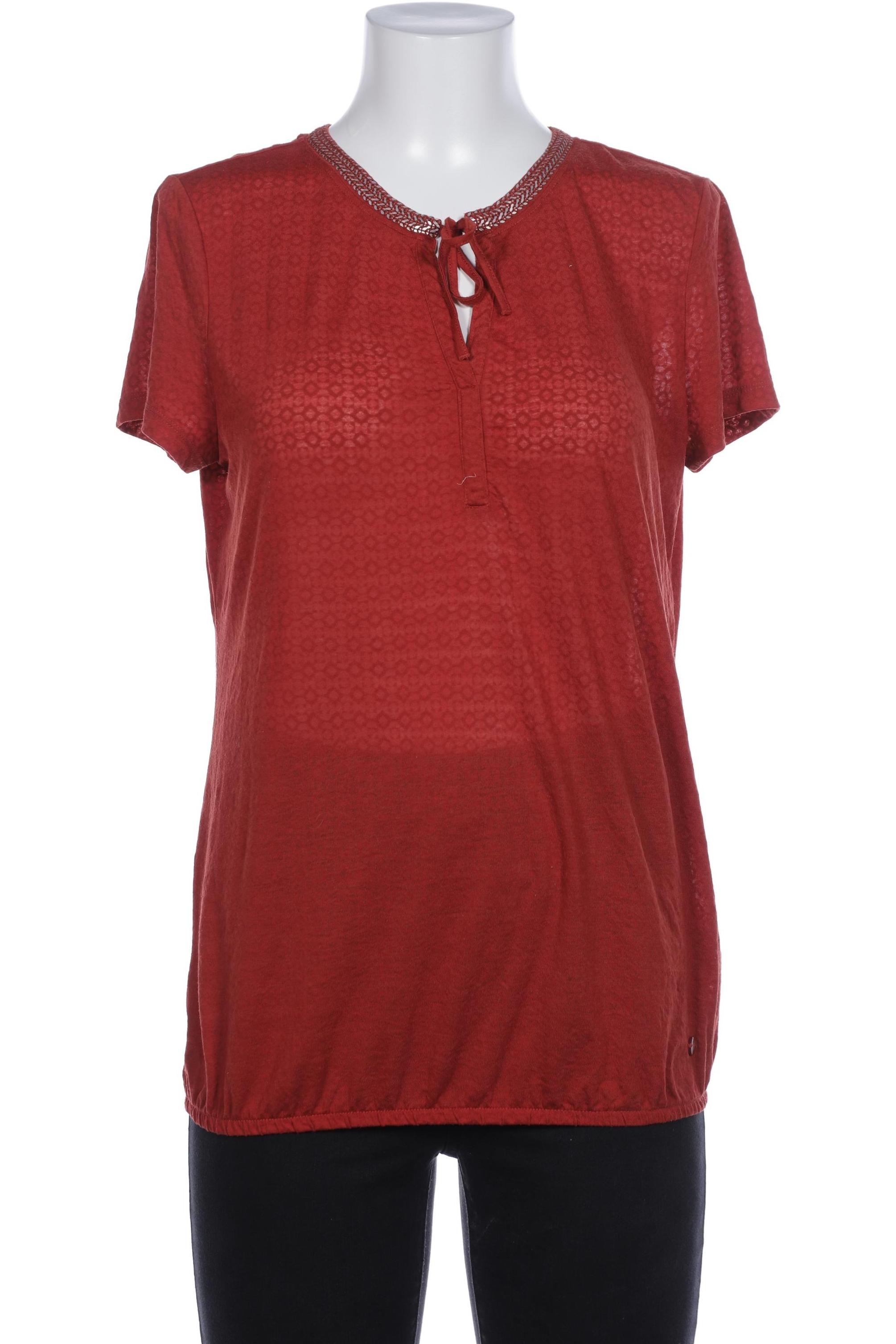 

Tom Tailor Damen T-Shirt, rot, Gr. 42