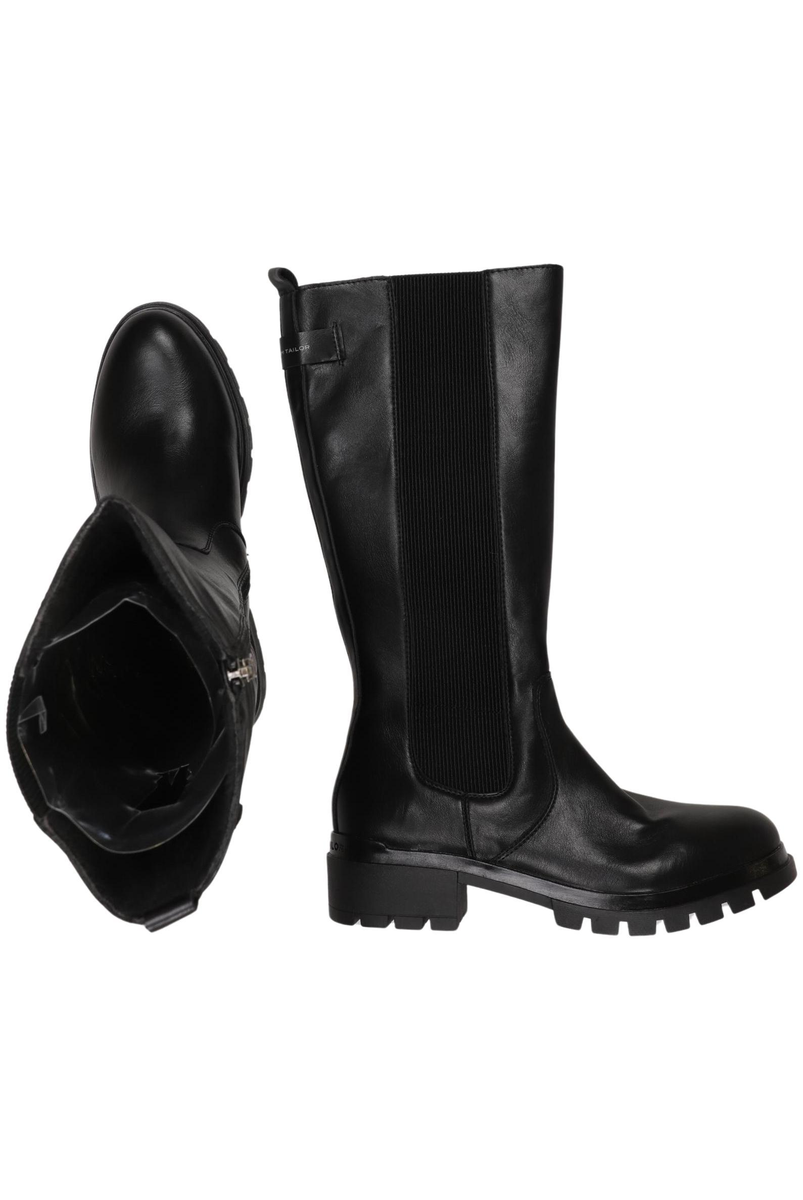 

Tom Tailor Damen Stiefel, schwarz, Gr. 40