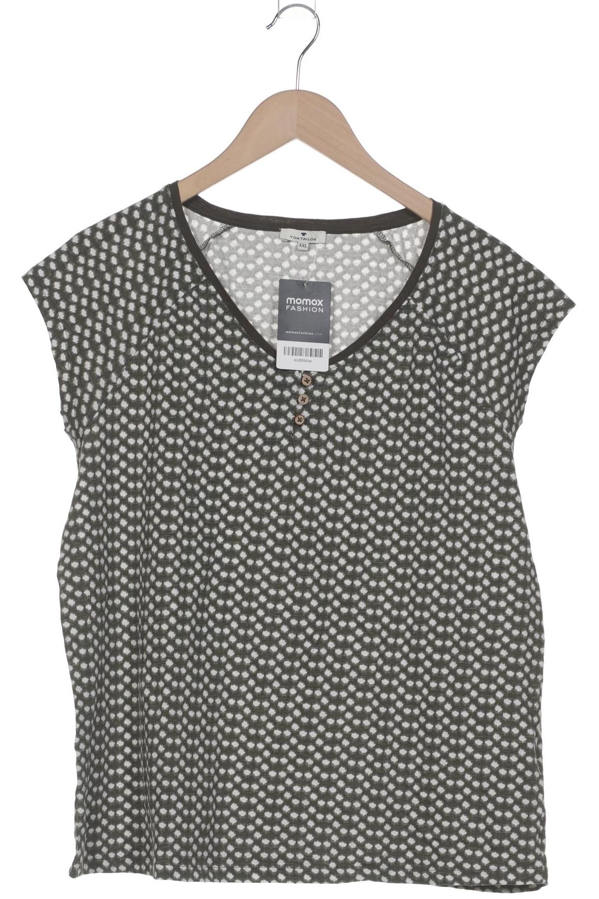 

Tom Tailor Damen T-Shirt, grün, Gr. 46