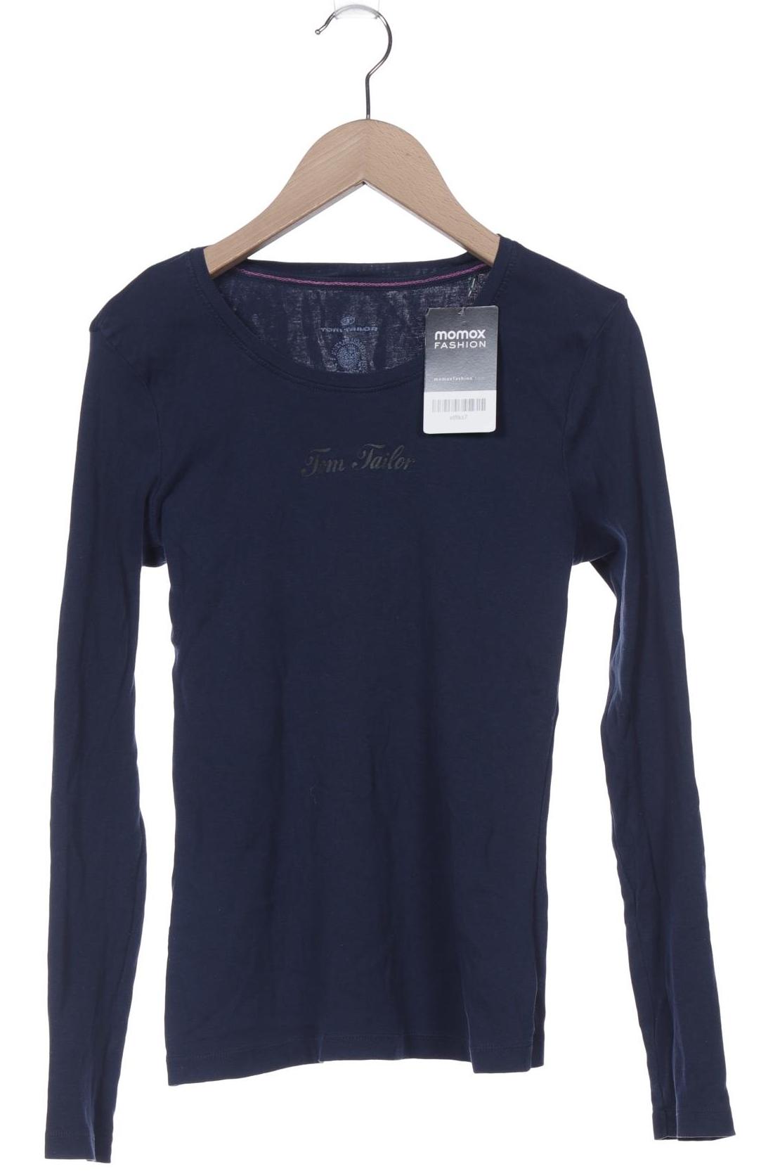 

Tom Tailor Damen Langarmshirt, marineblau, Gr. 36