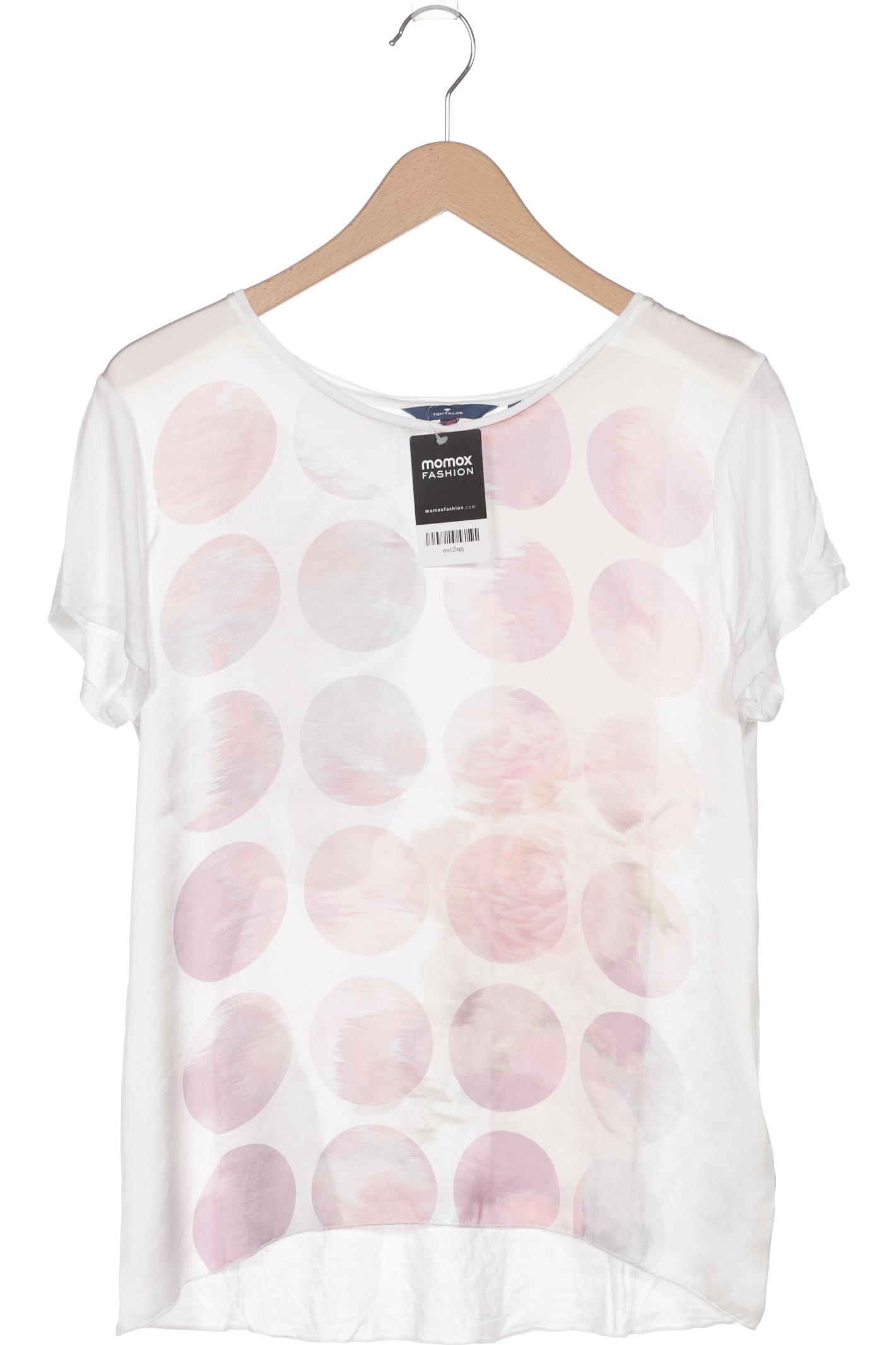 

Tom Tailor Damen T-Shirt, weiß, Gr. 42