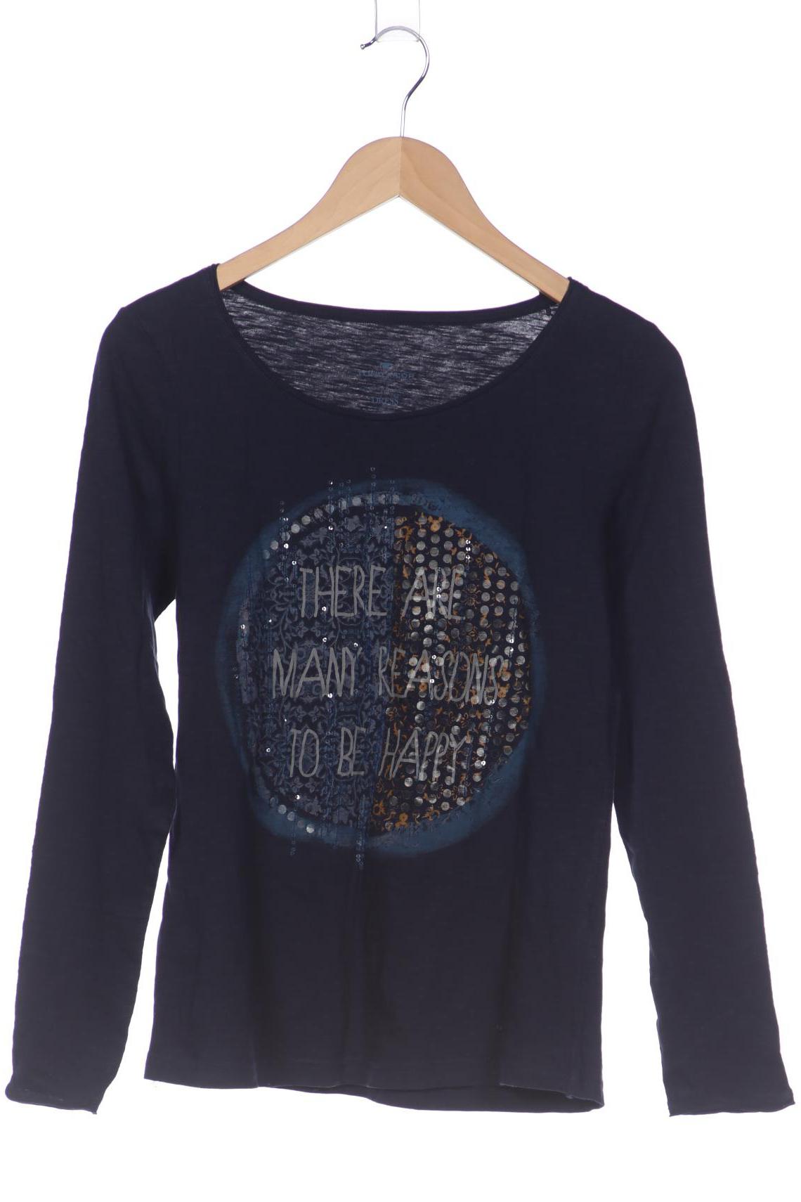

Tom Tailor Damen Langarmshirt, marineblau, Gr. 38