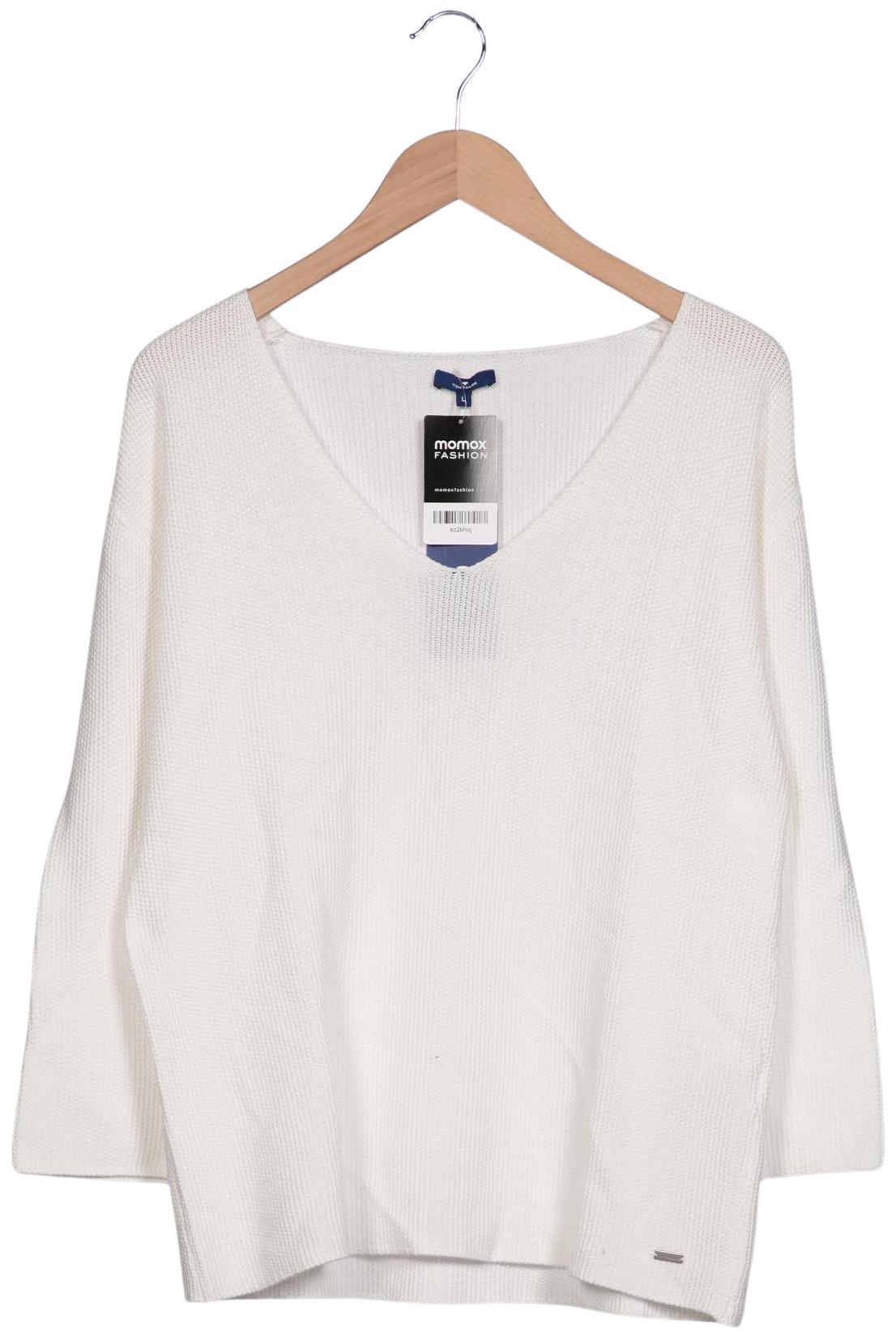 

Tom Tailor Damen Pullover, weiß, Gr. 42