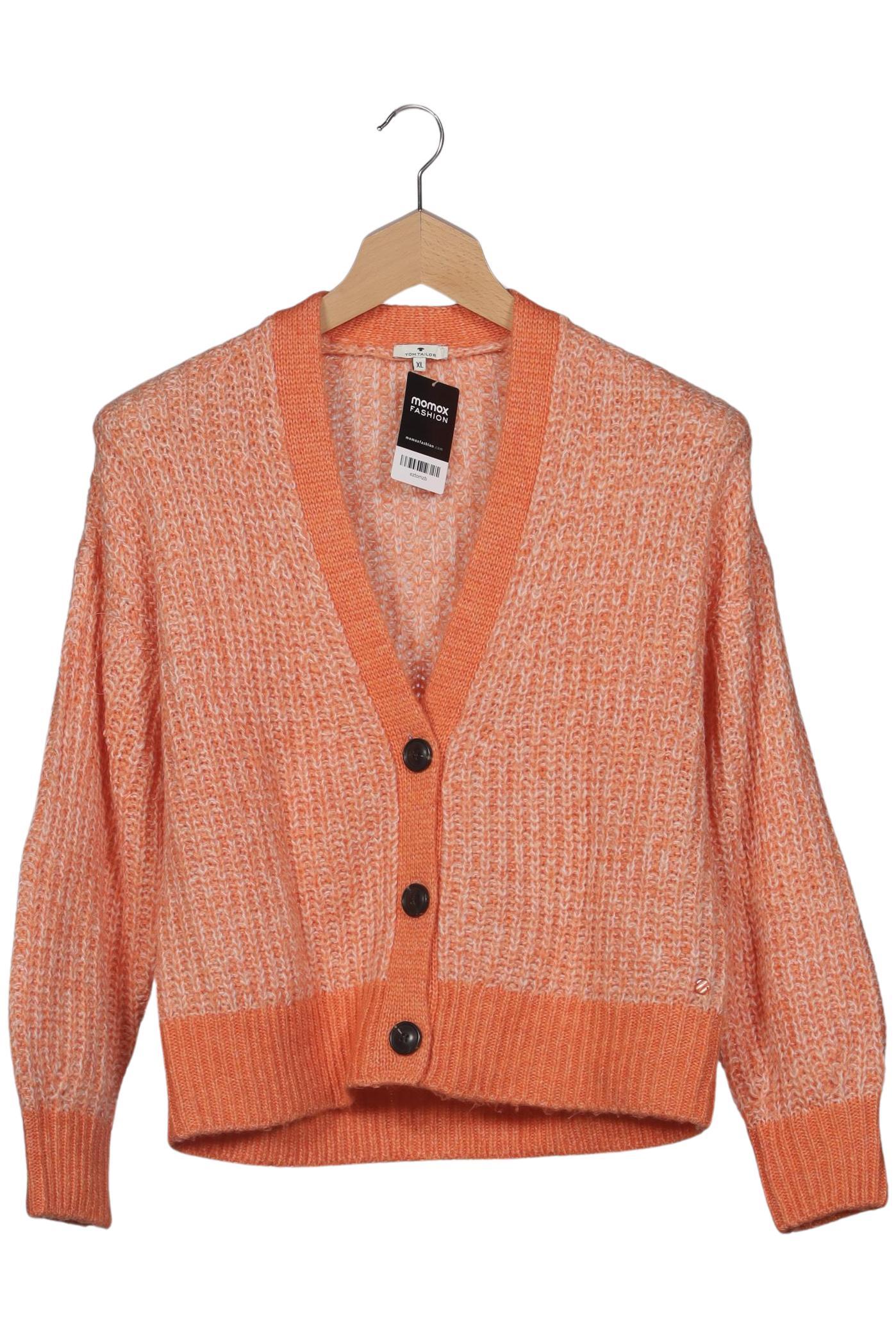 

Tom Tailor Damen Strickjacke, orange, Gr. 44