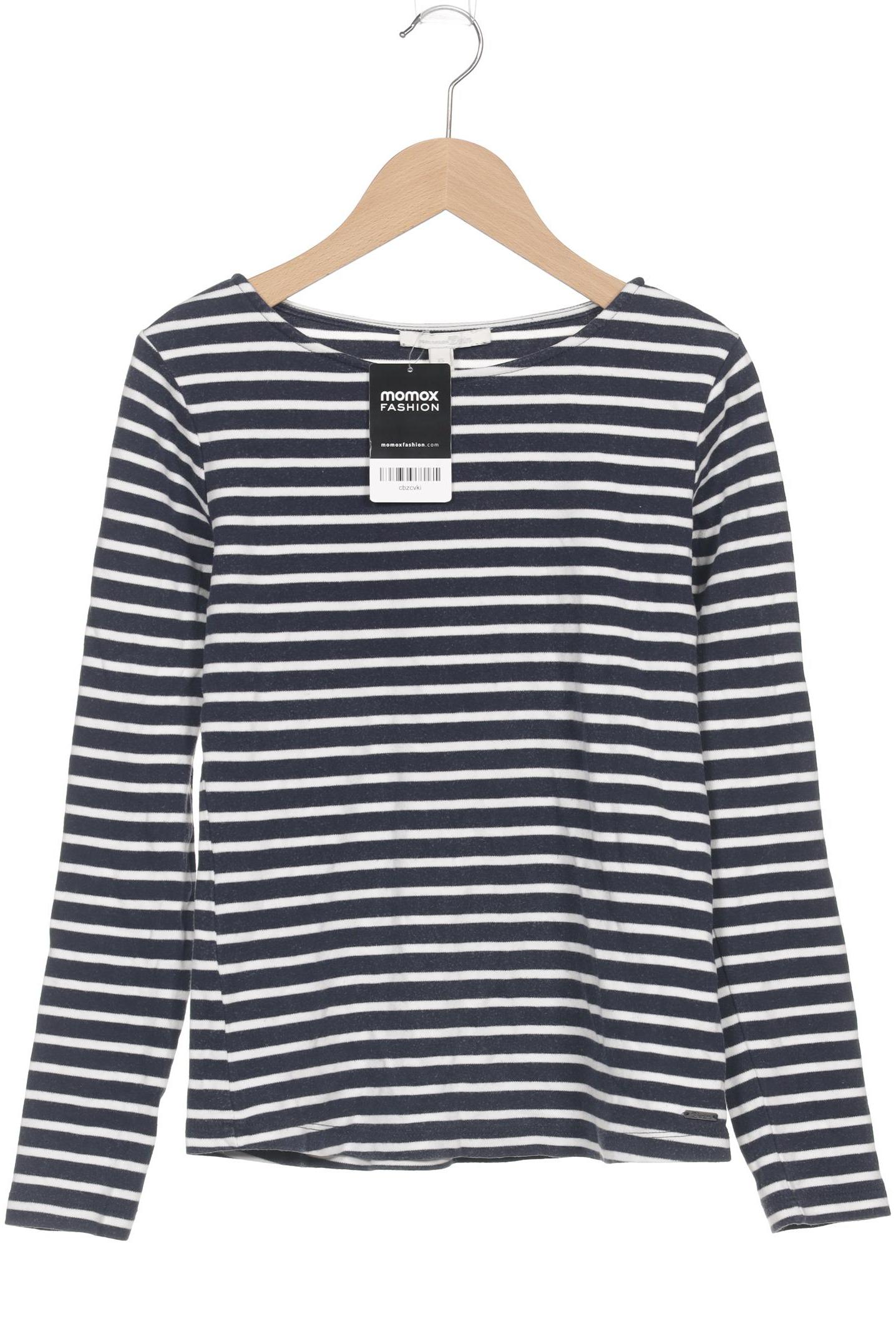 

Tom Tailor Damen Langarmshirt, marineblau, Gr. 34