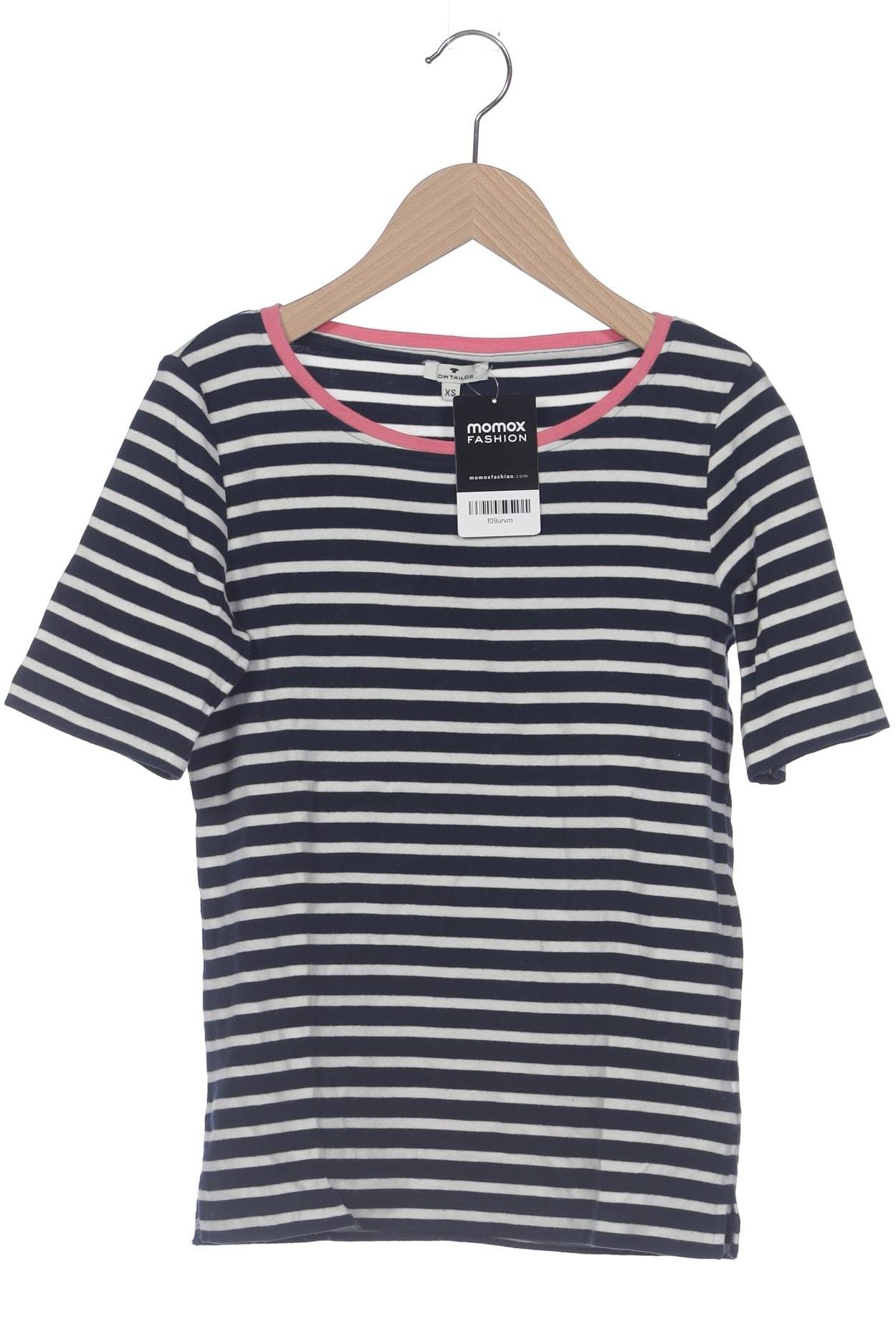 

Tom Tailor Damen T-Shirt, marineblau, Gr. 34